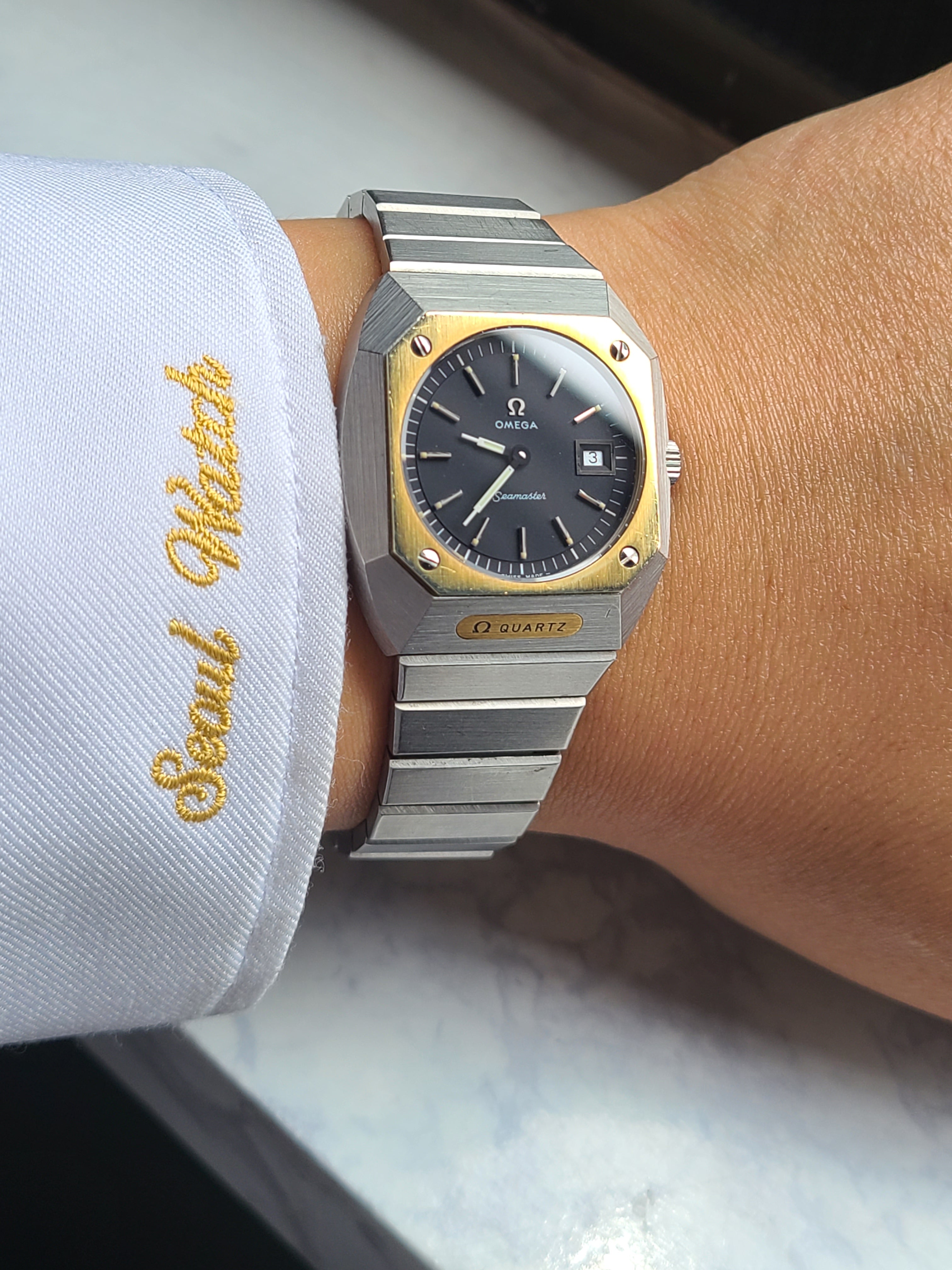 Omega Seamaster Octo Mariner Two Tone 오메가 씨마스터 팔각 옥타곤 마리너 콤비 빈티지