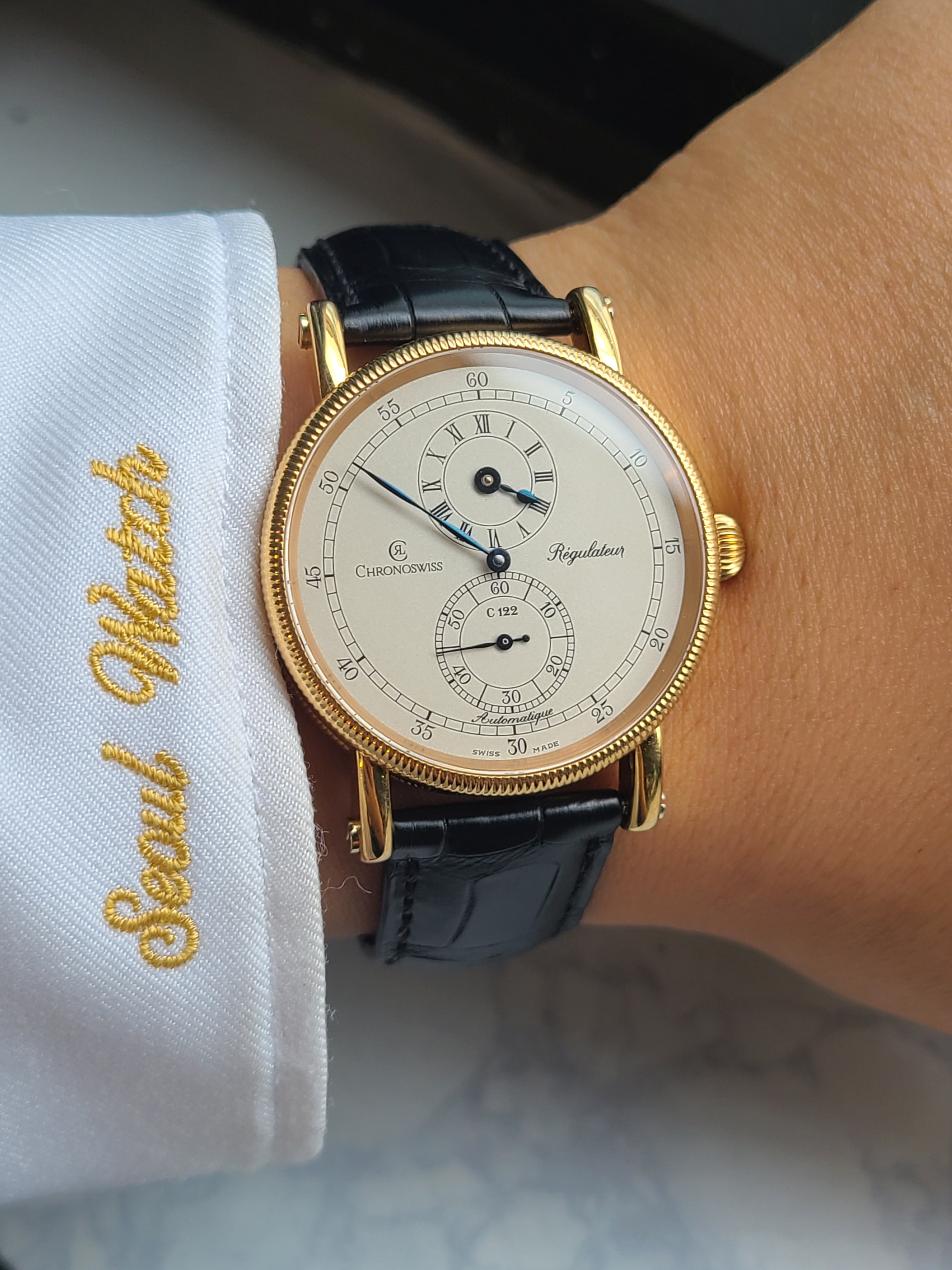Chronoswiss Regulateur 18K RG 크로노스위스 레귤레이터 18K 로즈골드 라이언 한정판 38