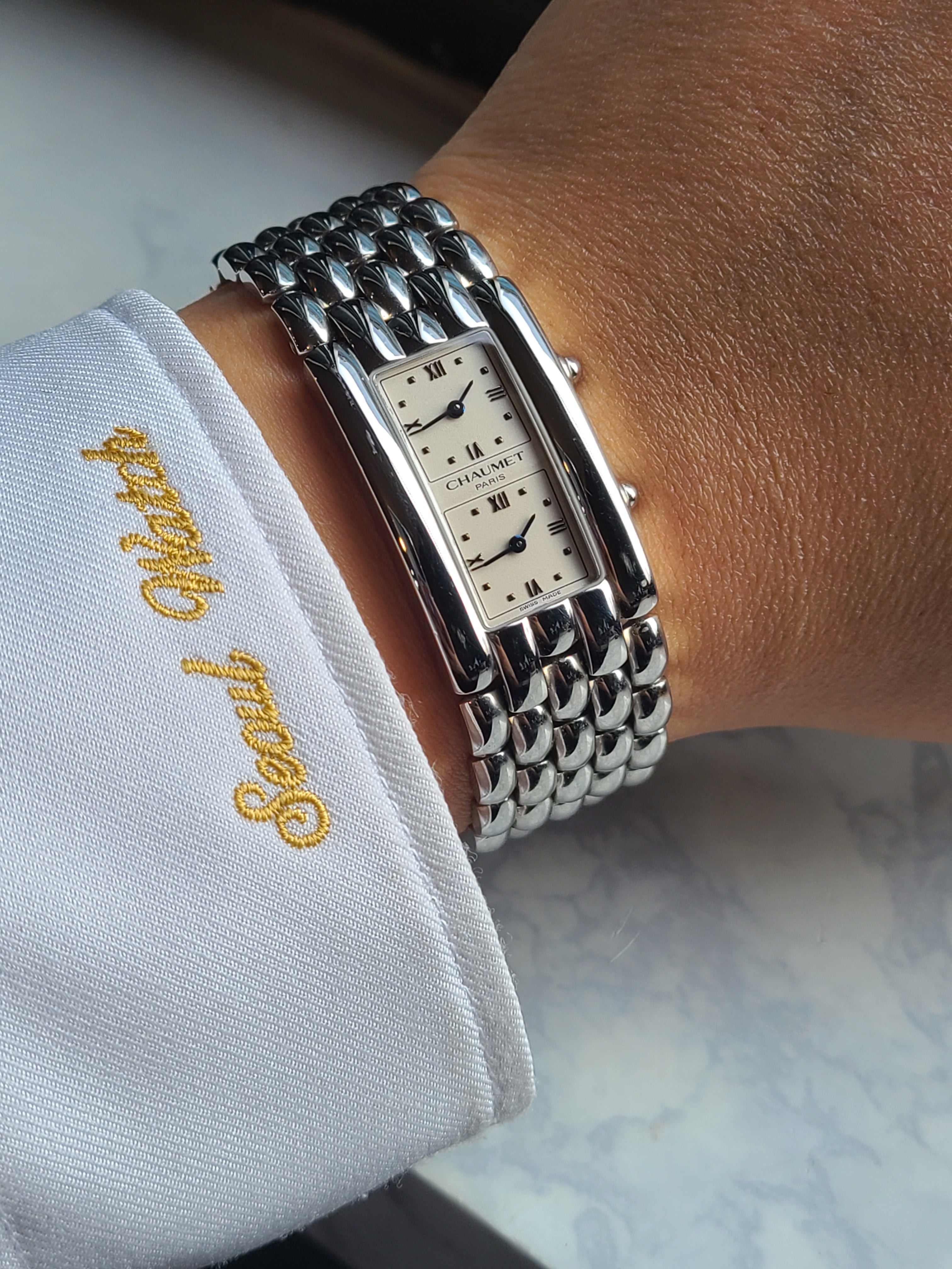 Chaumet Khésis Dual Time 쇼메 Khésis 듀얼타임 스틸 소장용