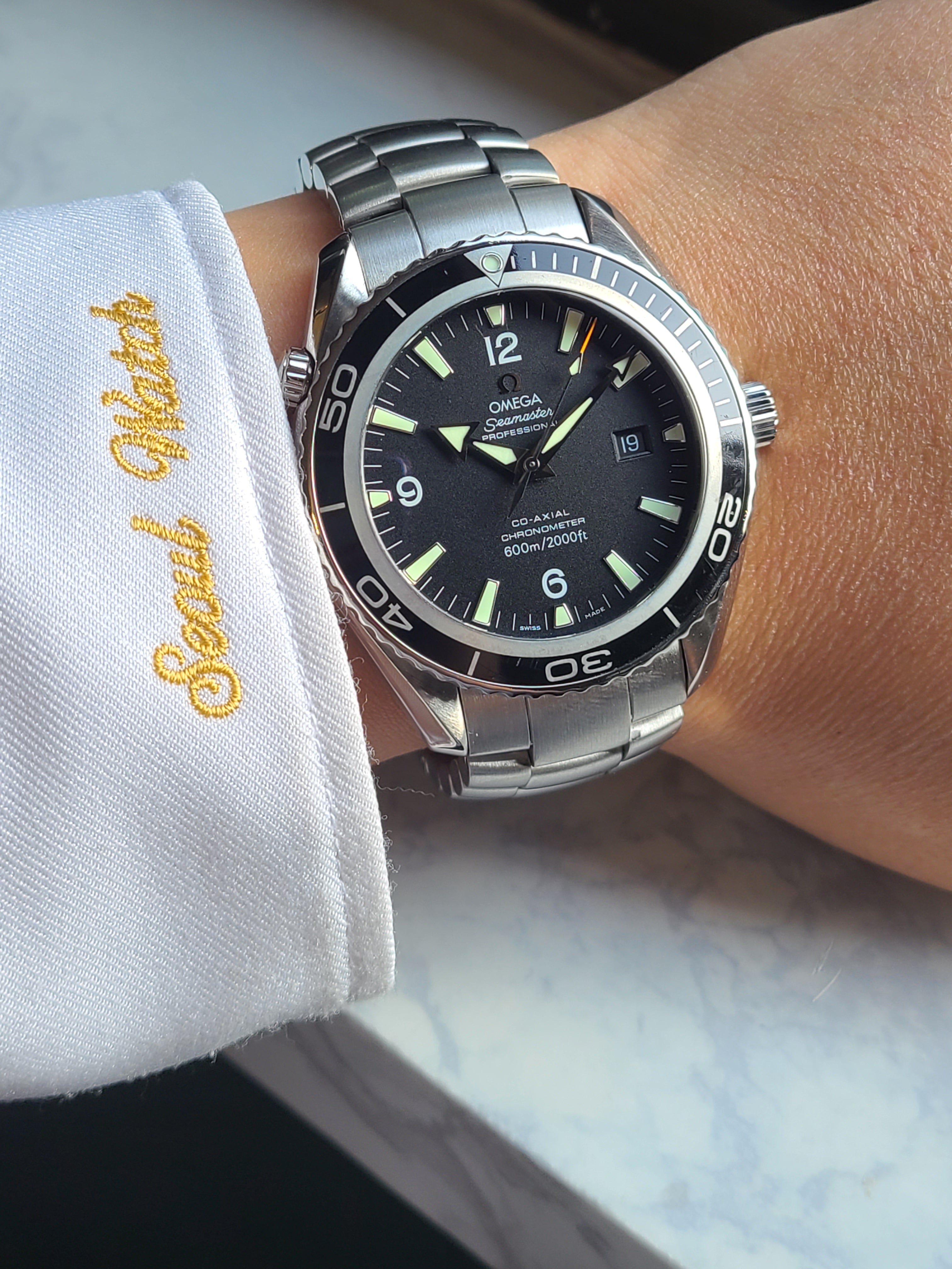 Omega Seamaster Planet-Ocean Co-Axial 45 오메가 씨마스터 PO 플래닛오션 블랙 1세대 45