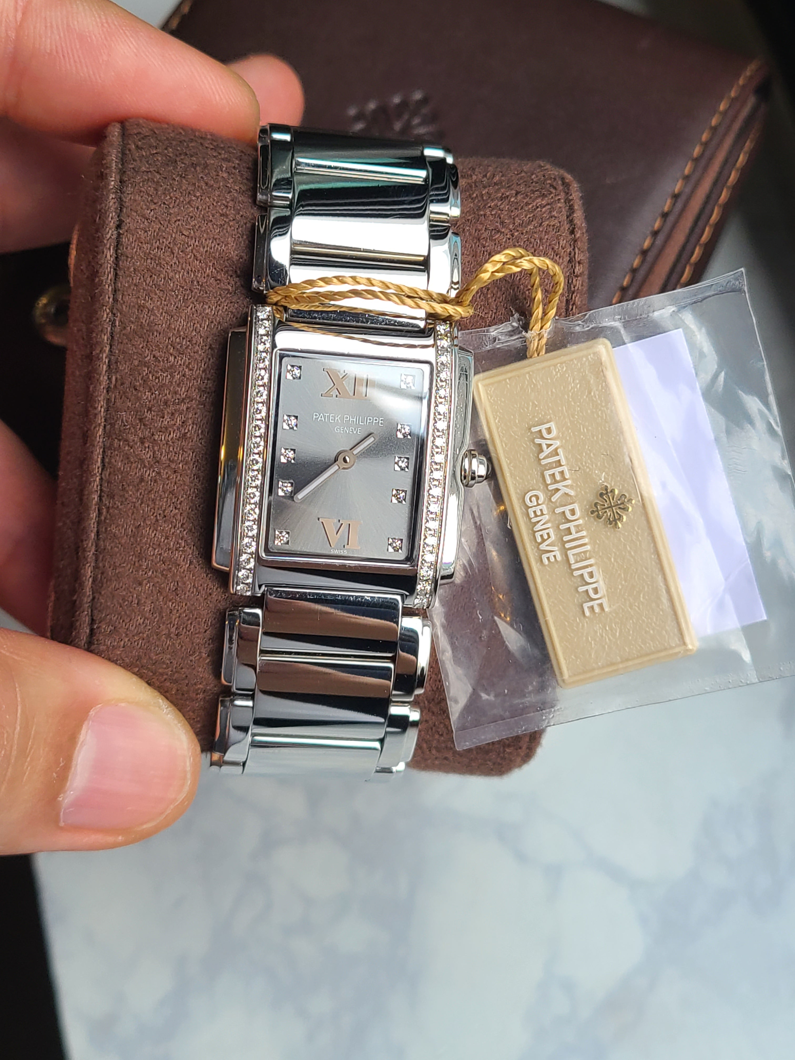 Patek Philippe Twenty4 DIA 파텍필립 트웬티포 다이아몬드 스틸 여성용