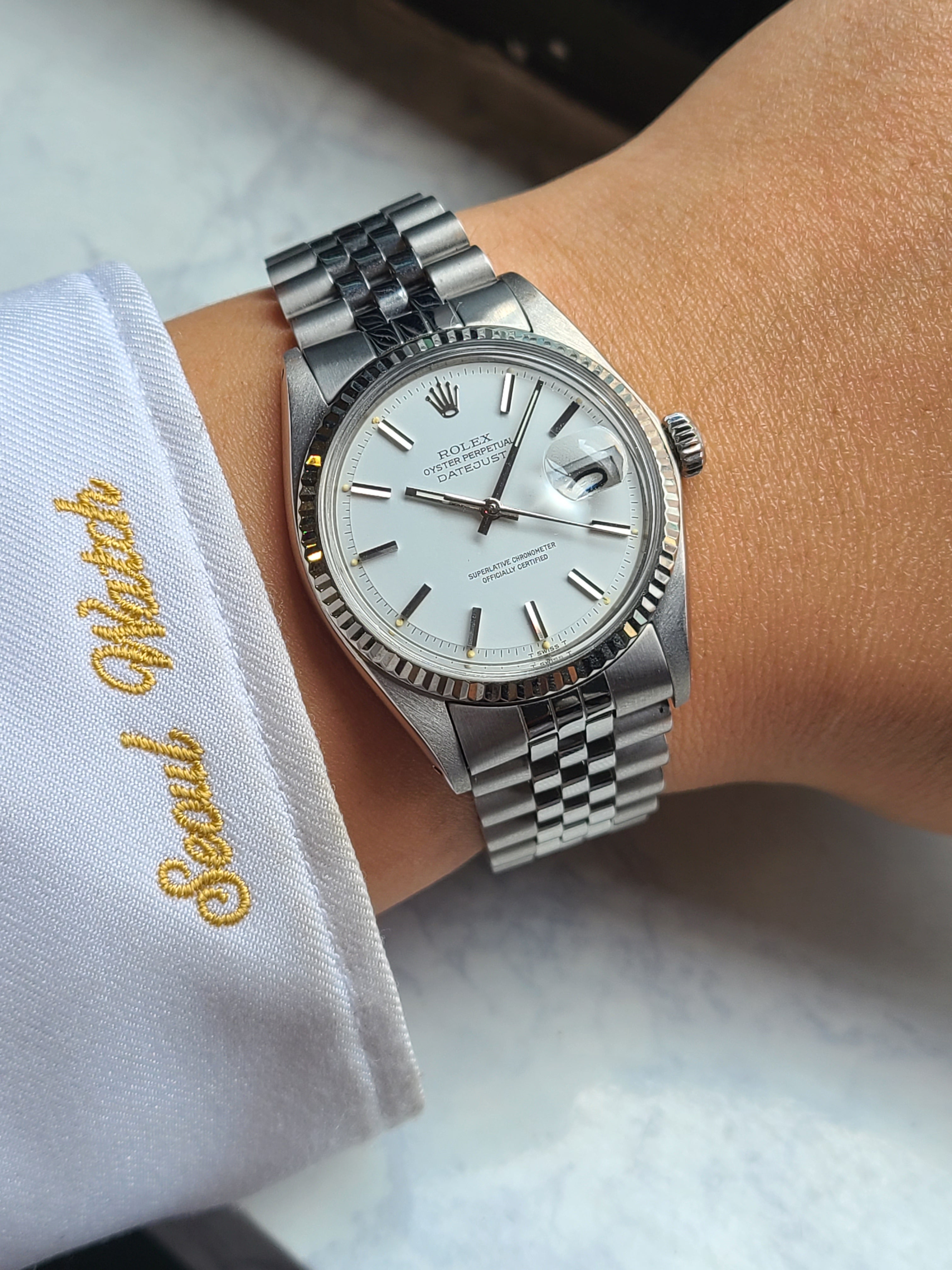 Rolex Datejust Snow White 롤렉스 데이저스트 36 스노우 화이트 빈티지