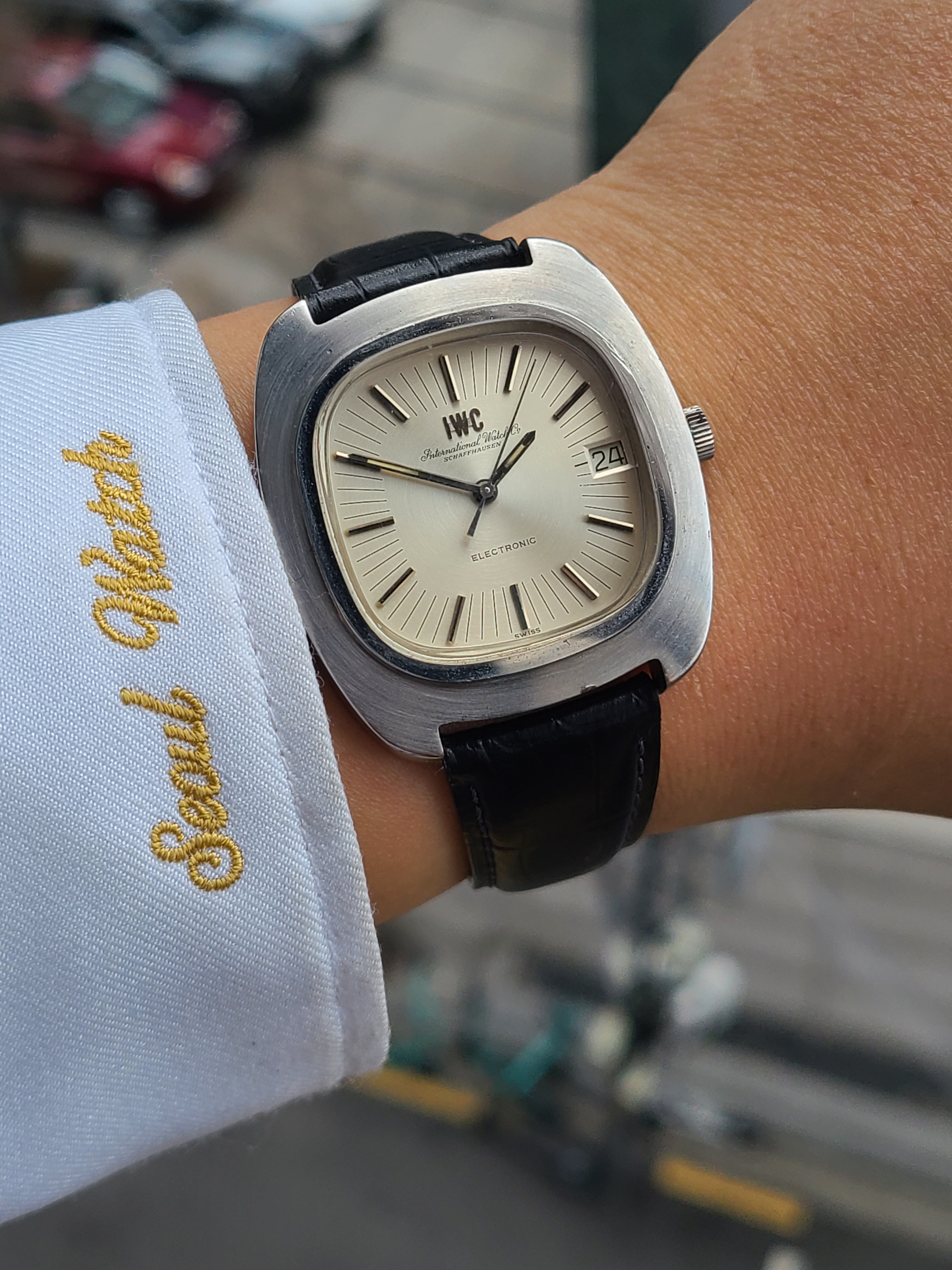 IWC Classic Electronic Vintage IWC 클래식 쿠션 일렉트로닉 음차 빈티지