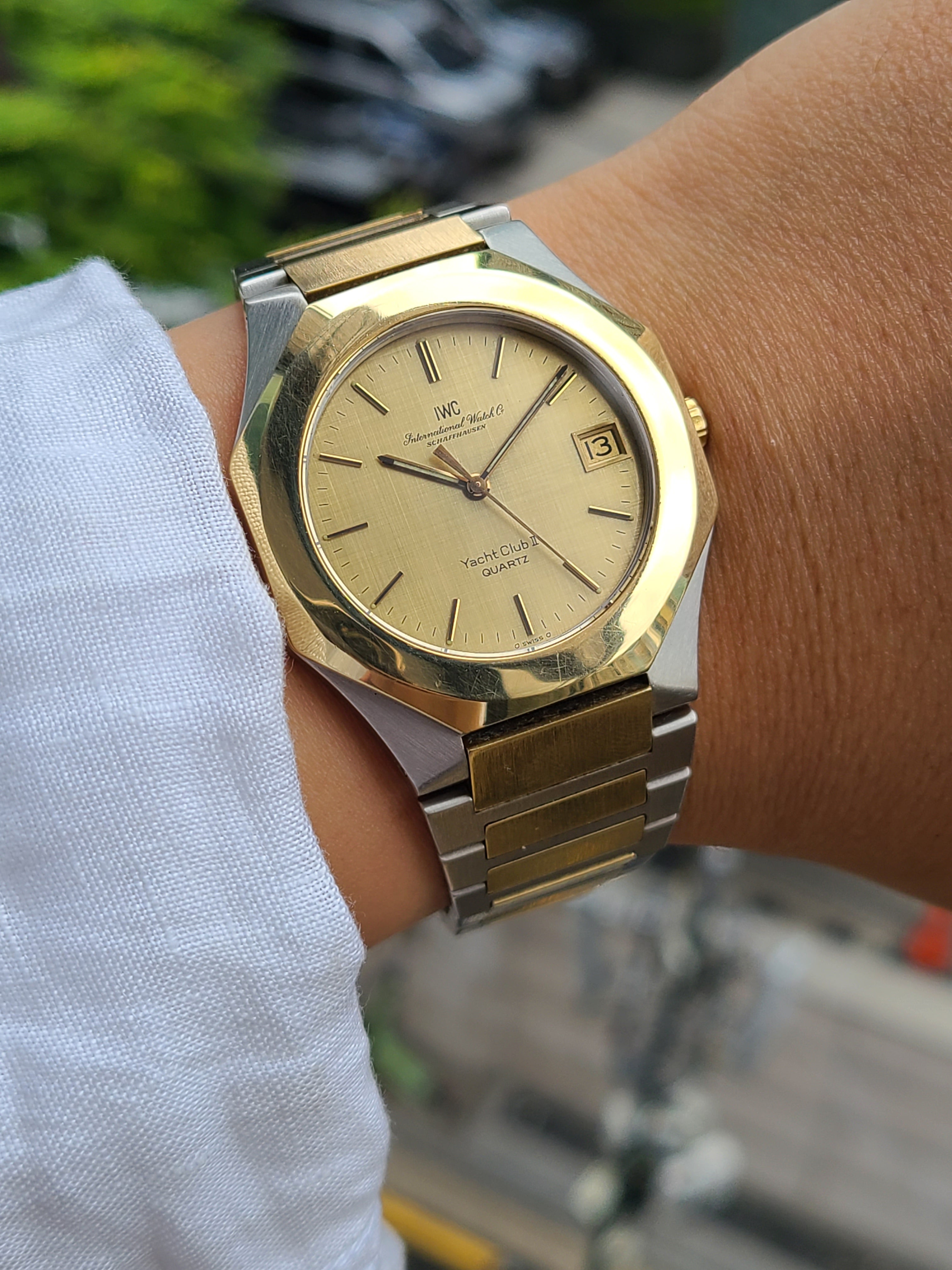 IWC Yacht Club II Royal Oak Jumbo 38 IWC 요트클럽2 제랄드젠타 로얄오크 점보사이즈 콤비 38mm 빈티지