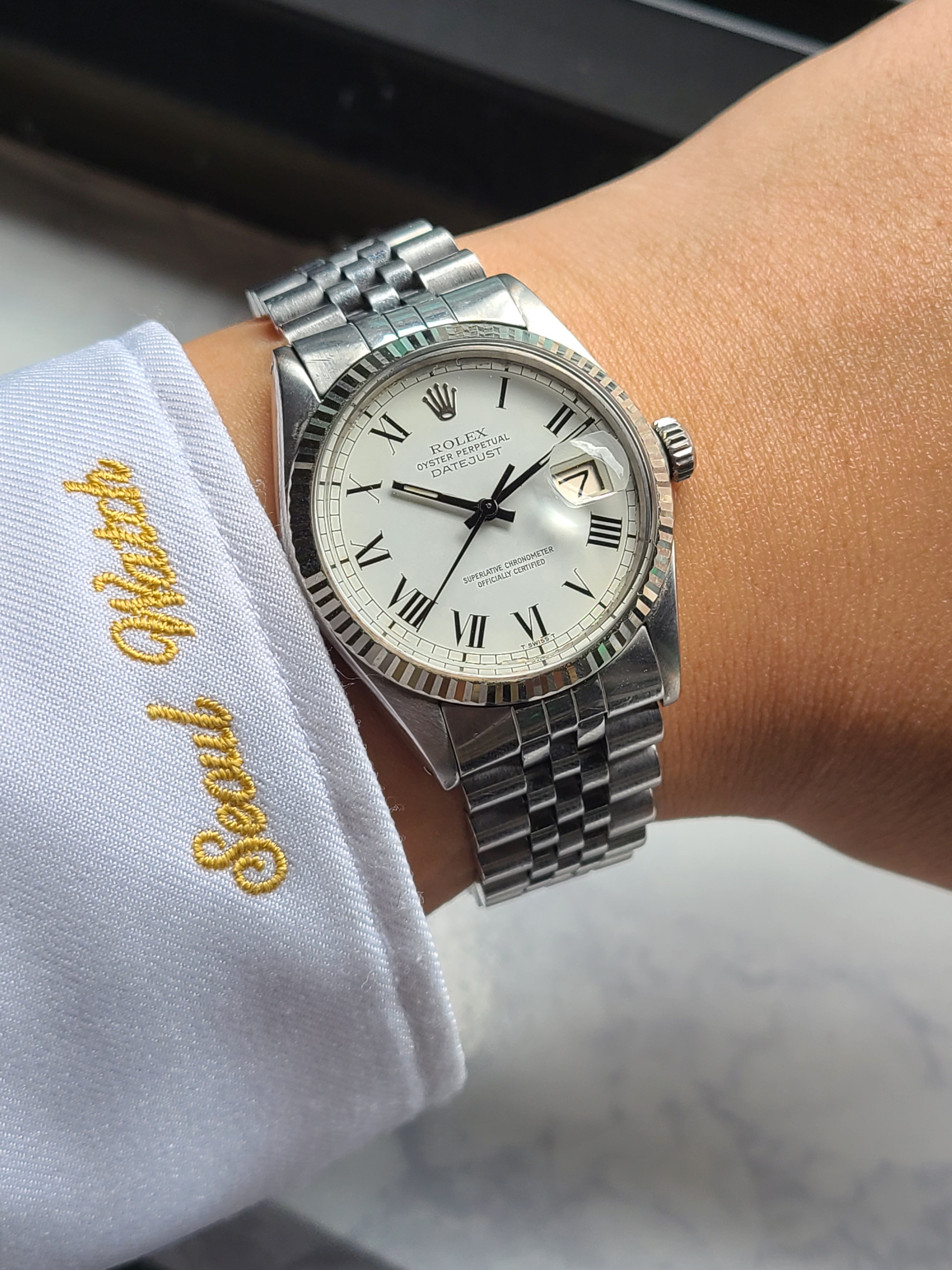 Rolex Datejust Fluted-Buckley Ivory NOS 롤렉스 데이저스트 버클리 아이보리 다이얼 소장품 빈티지
