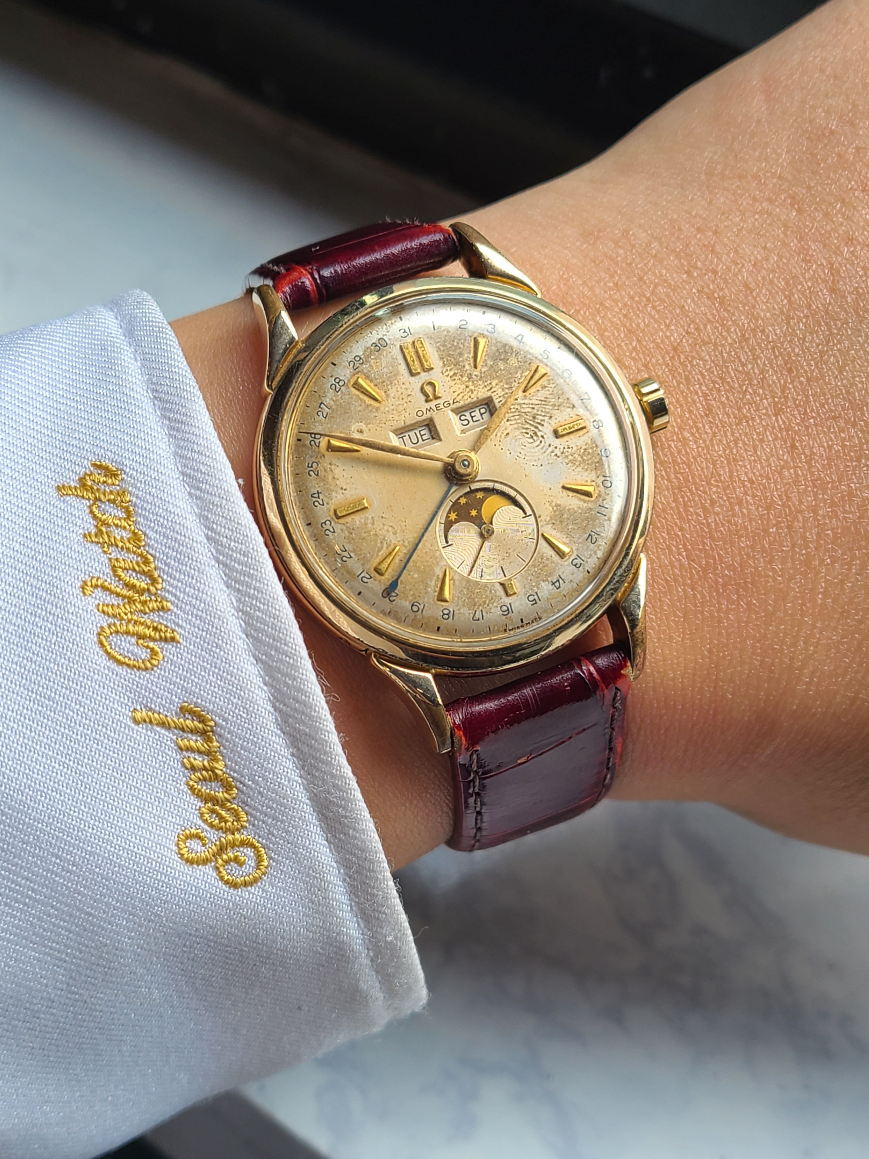 Omega Cosmic Jumbo Moonphase Vintage 오메가 코스믹 점보 문페이즈 트리플캘린더 빈티지