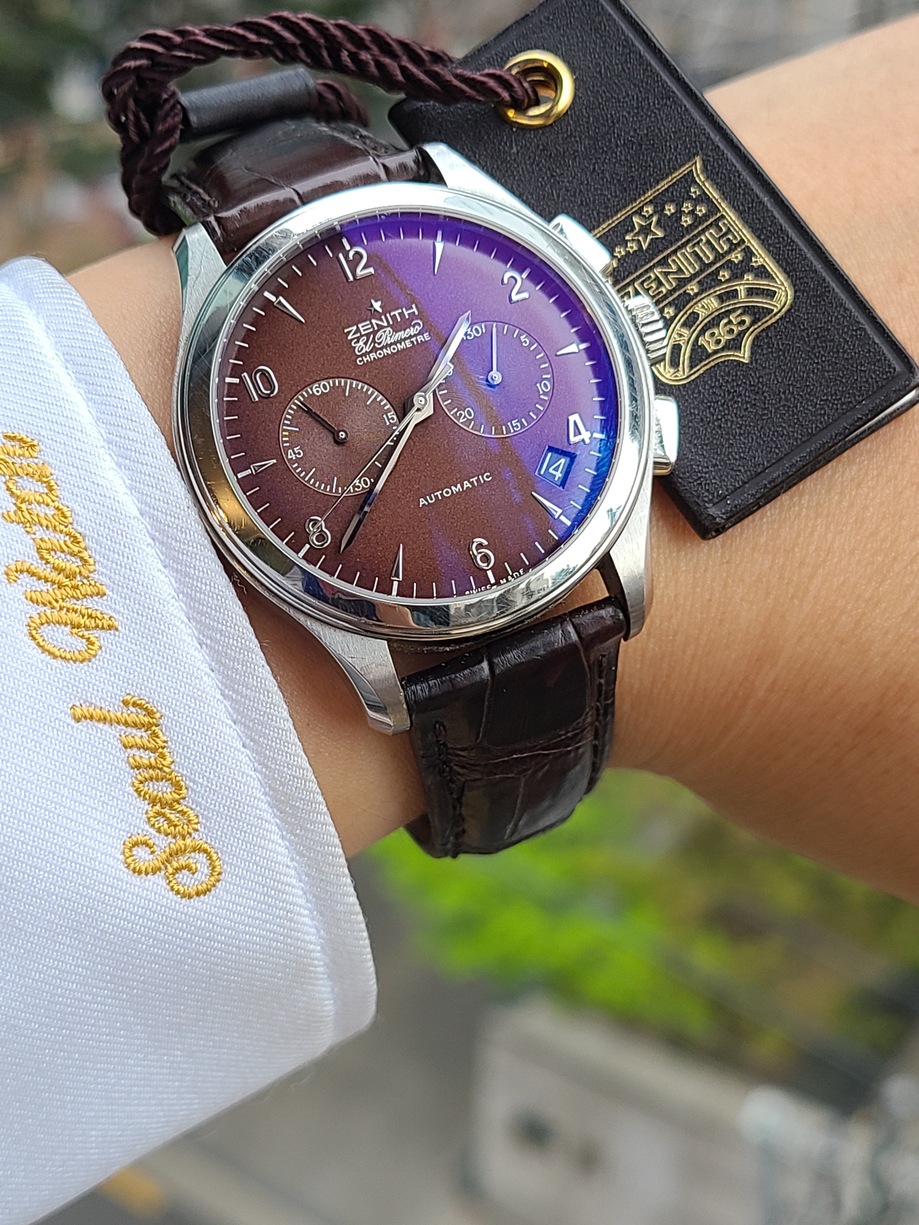 Zenith El Primero Heritage 제니스 엘프리메로 크로노그래프 브라운 헤리티지 한정판