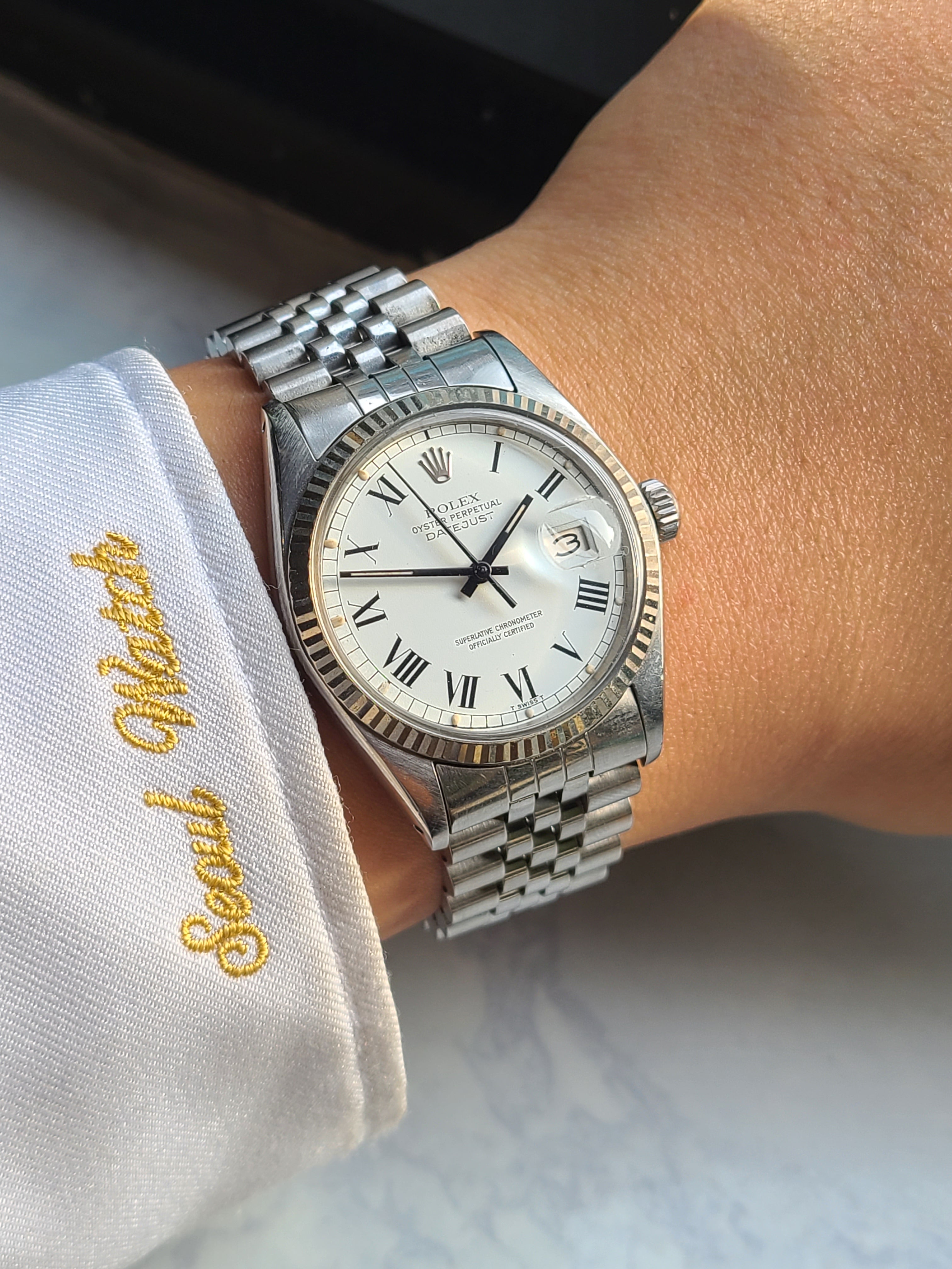Rolex Datejust 36 Buckley NOS 롤렉스 데이저스트 36 버클리 다이얼 소장품 빈티지
