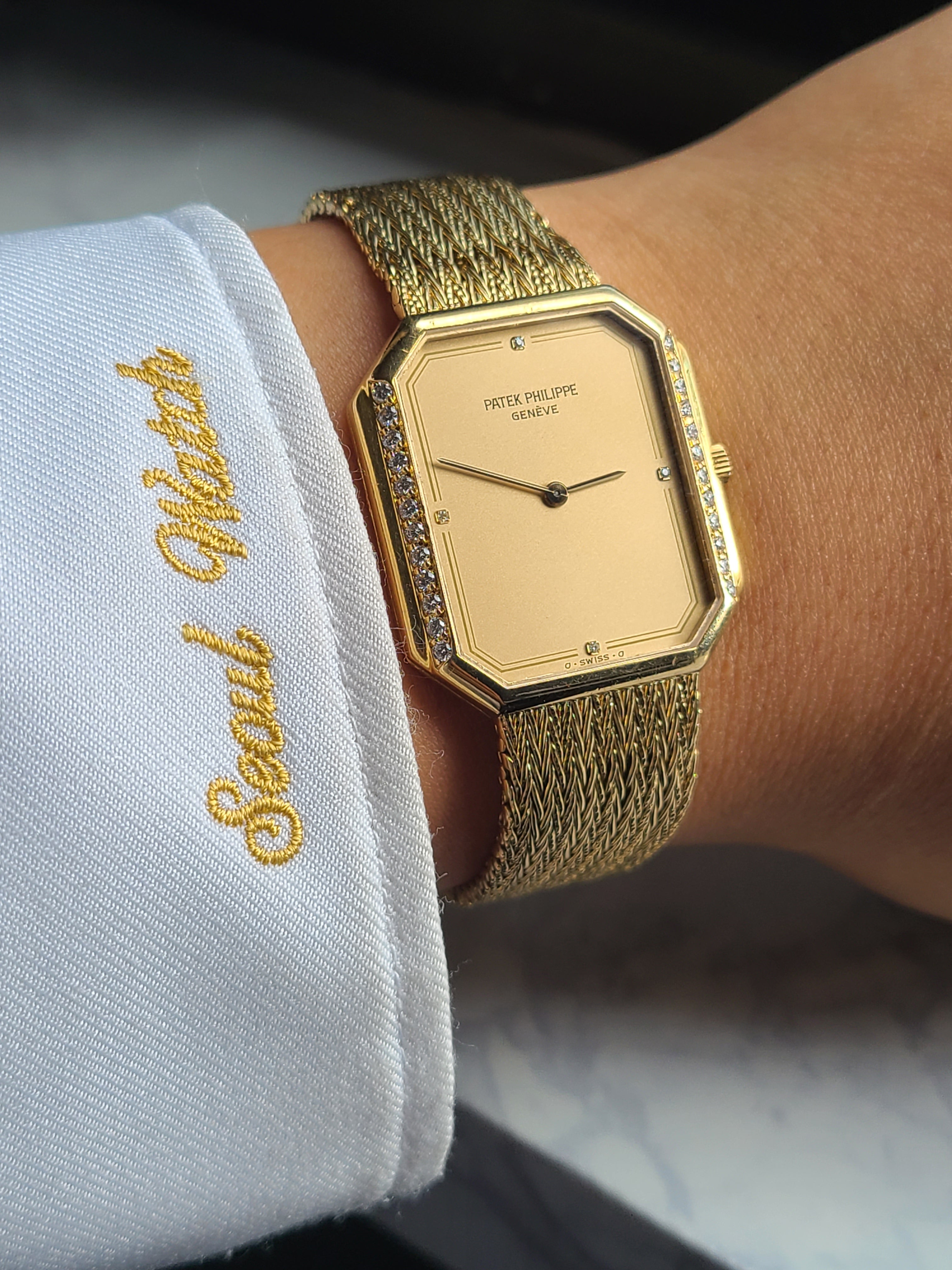 Patek Philippe Gondolo Octo Diamonds 18K 파텍필립 곤돌로 곤돌라 옥토 18K 옐로우골드 다이아 소장품
