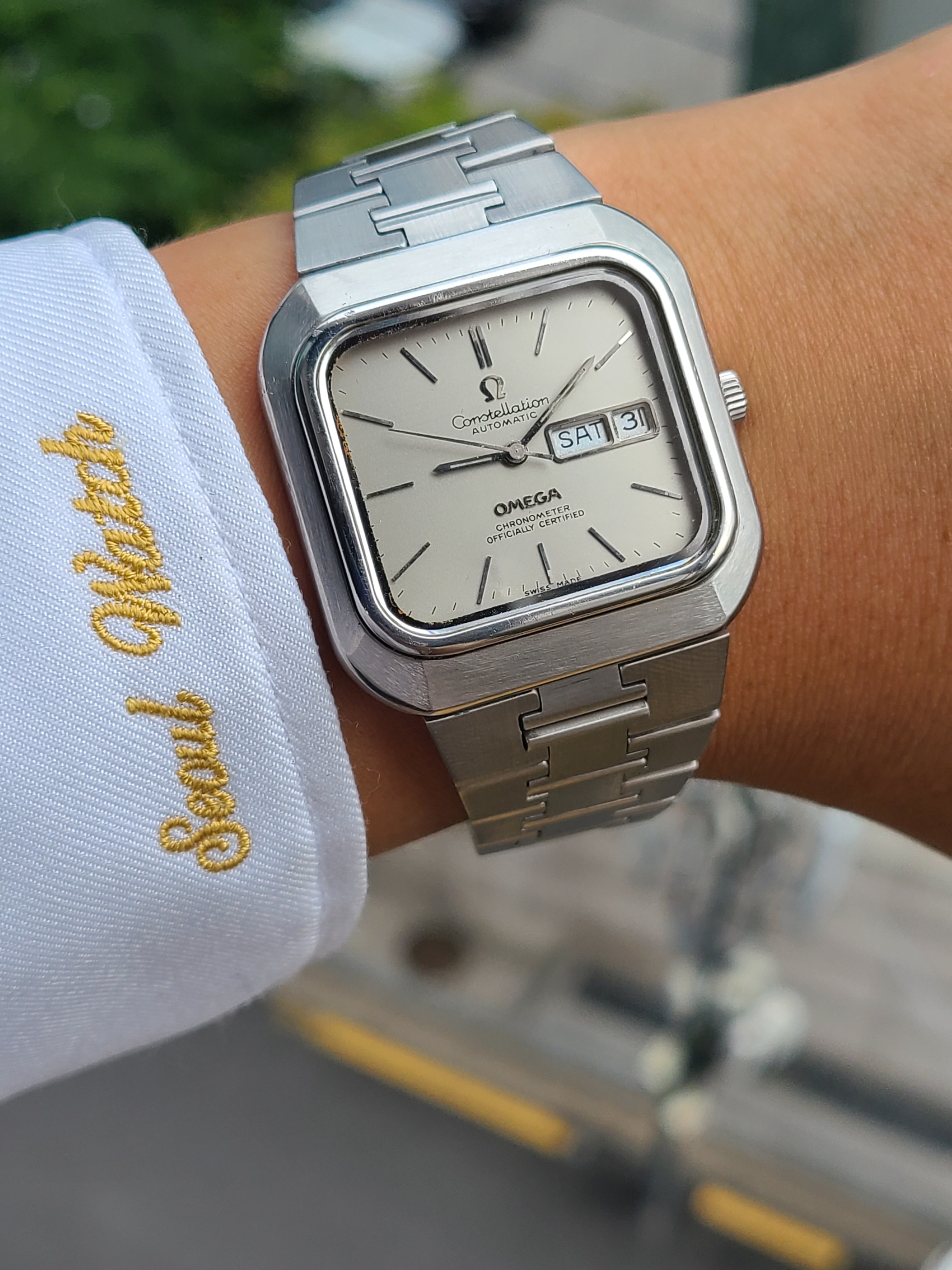 Omega Constellation TV Jumbo Vintage 오메가 컨스틸레이션 TV 점보 사이즈 데이데이트 빈티지