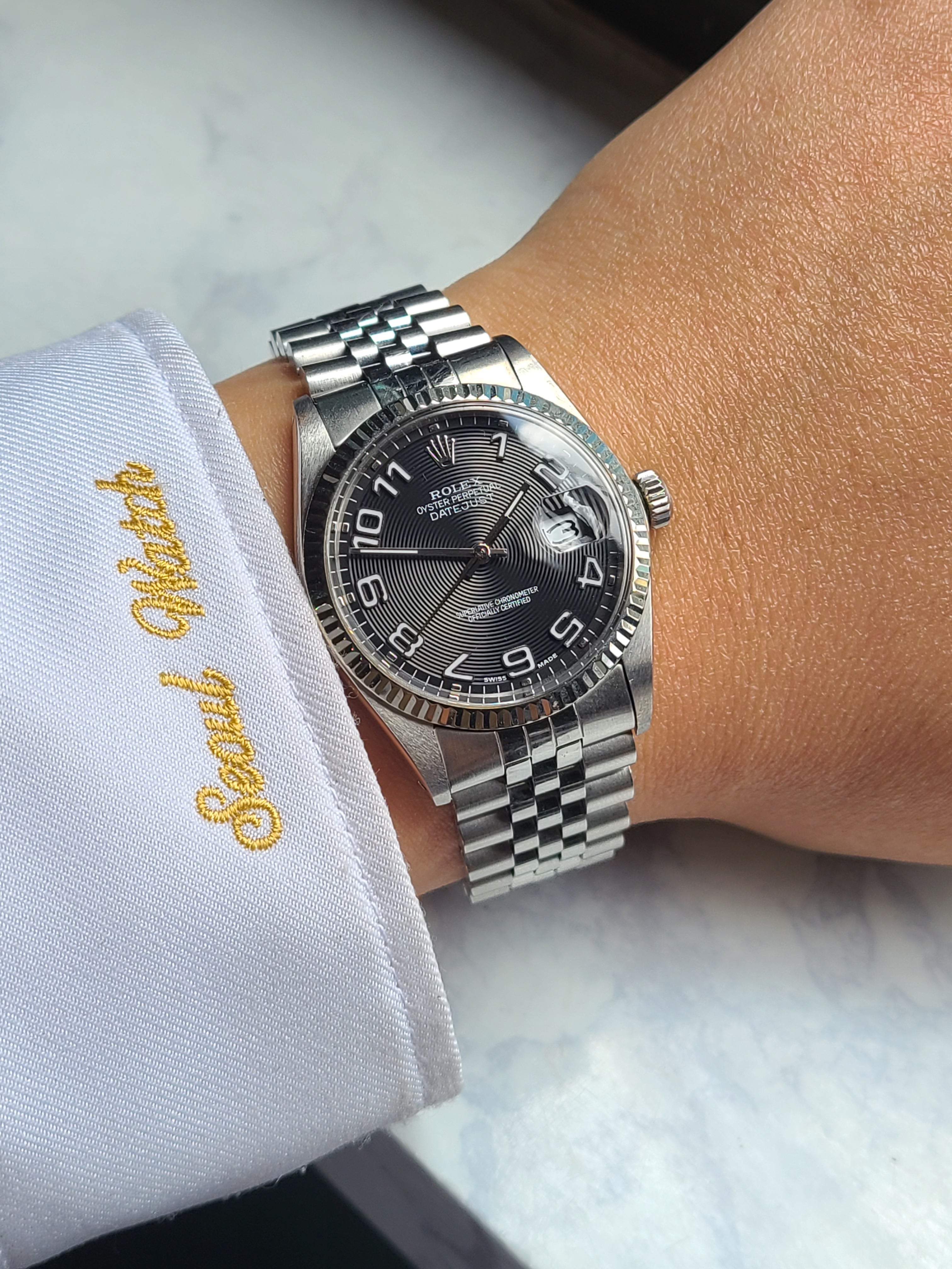 Rolex Datejust Concentric Dial 롤렉스 데이저스트 36 컨센트릭 아라빅 다이얼 소장용