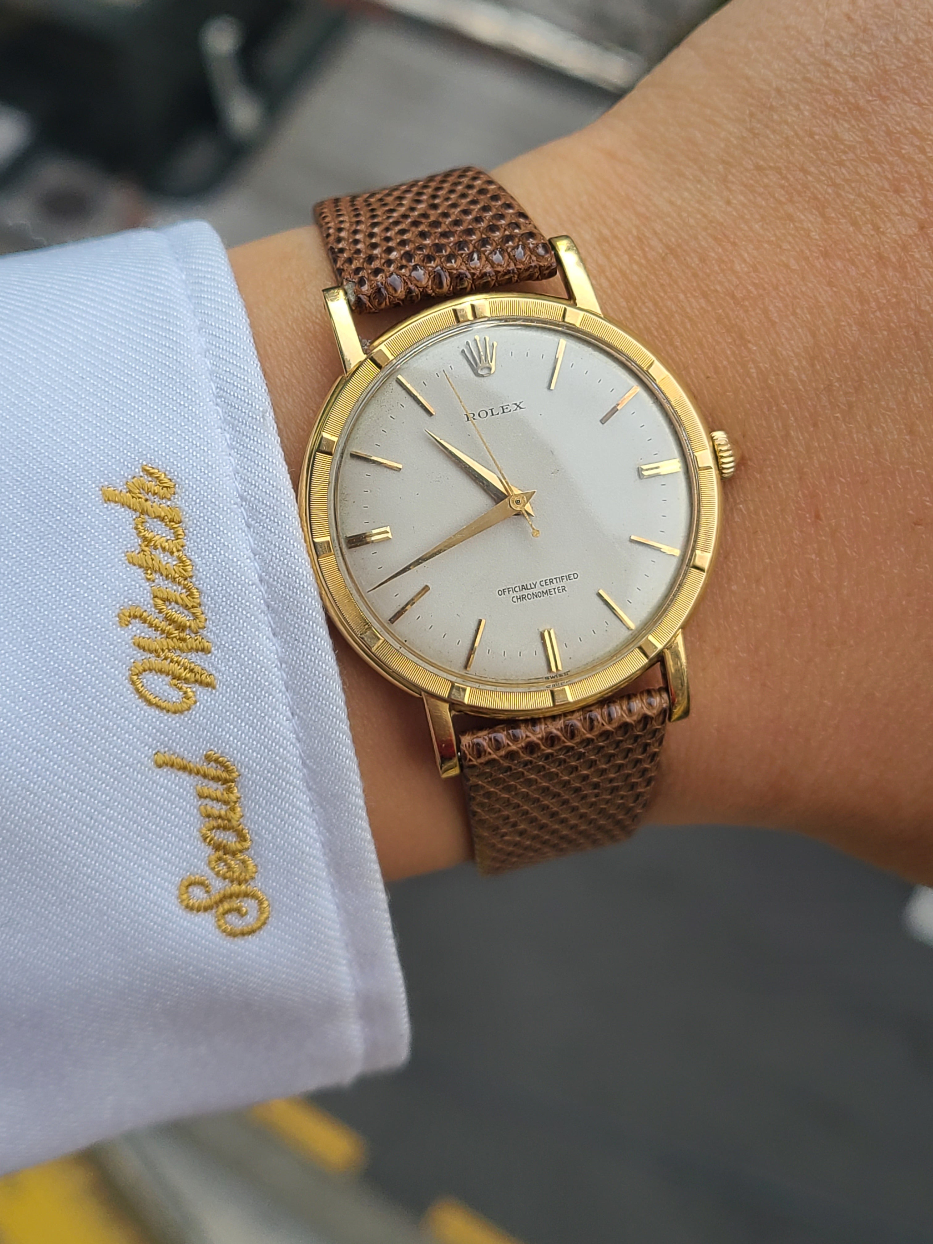 Rolex Precision Jumbo 18K Solid Gold Vintage 롤렉스 메트로폴리탄 점보사이즈 18K 금통 올제치 소장용 보증서