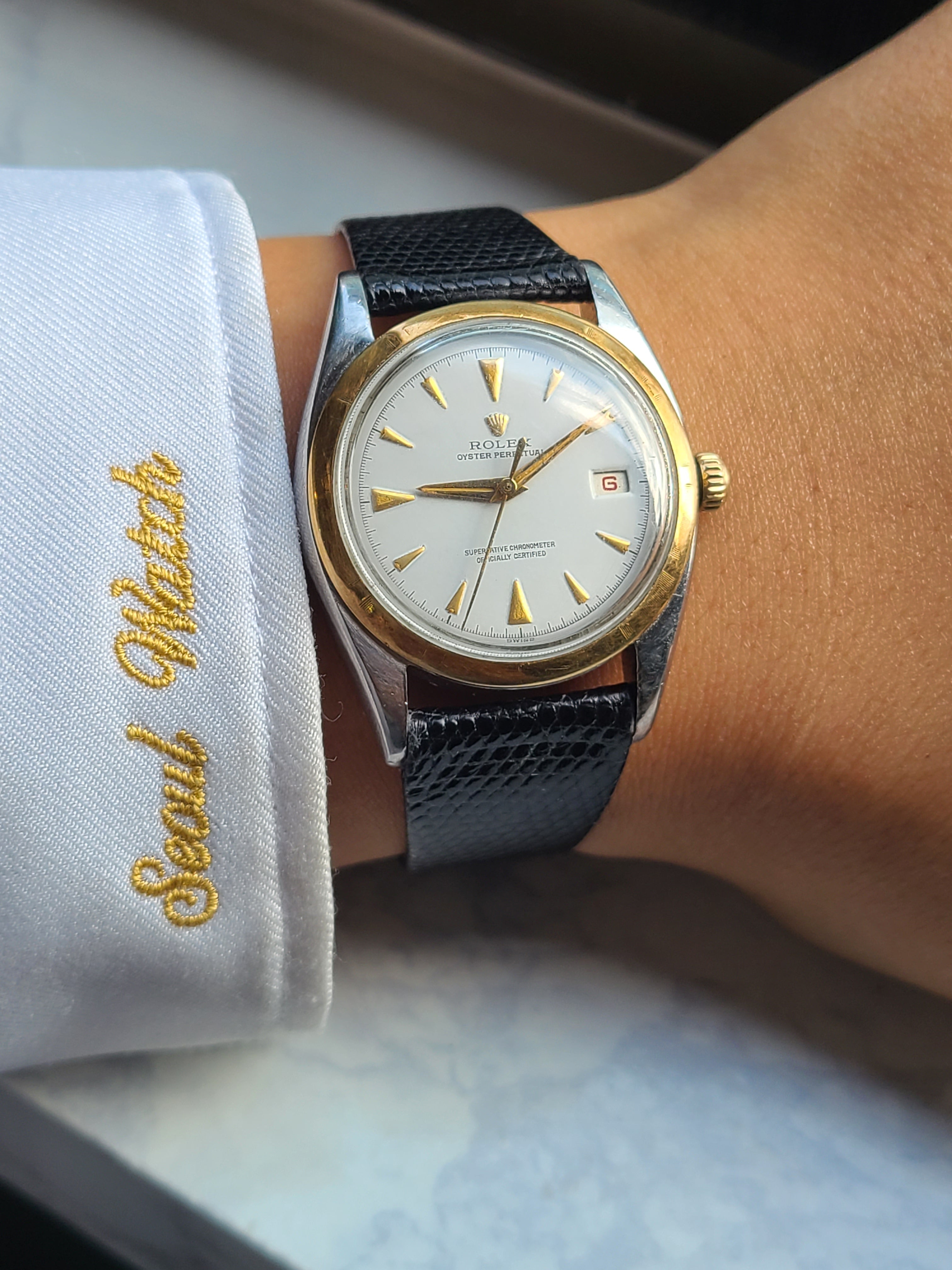 Rolex Big Bubble Back 36 Two-Tone 롤렉스 빅버블백 점보 버블백 36 콤비 1950s
