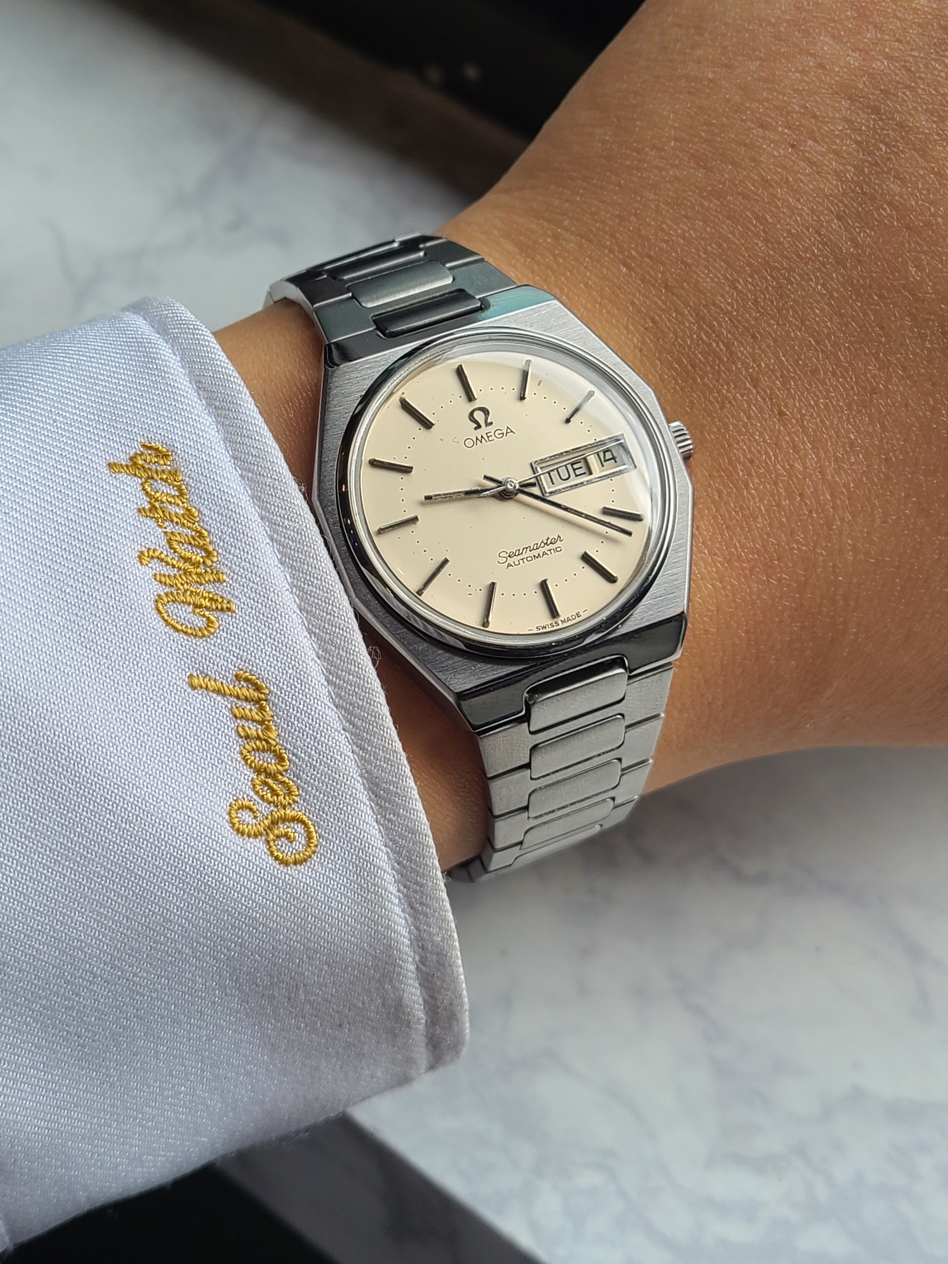 Omega Seamaster Octagon Vintage 오메가 씨마스터 옥타곤 팔각형 데이데이트 빈티지