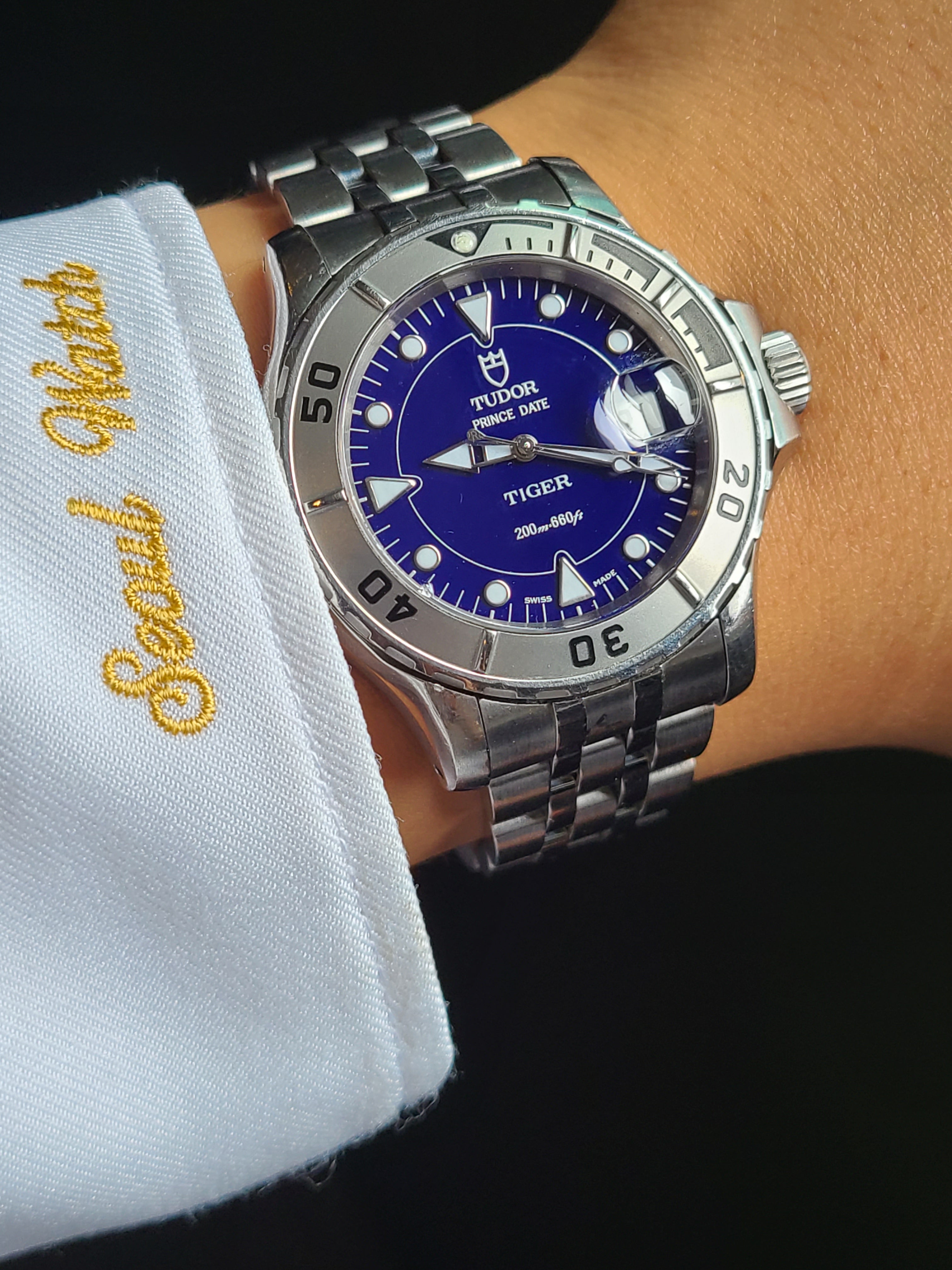 Tudor Hydronaut Cobalt Blue 40 튜더 서브마리너 하이드로노트 코발트 블루 다이버 40