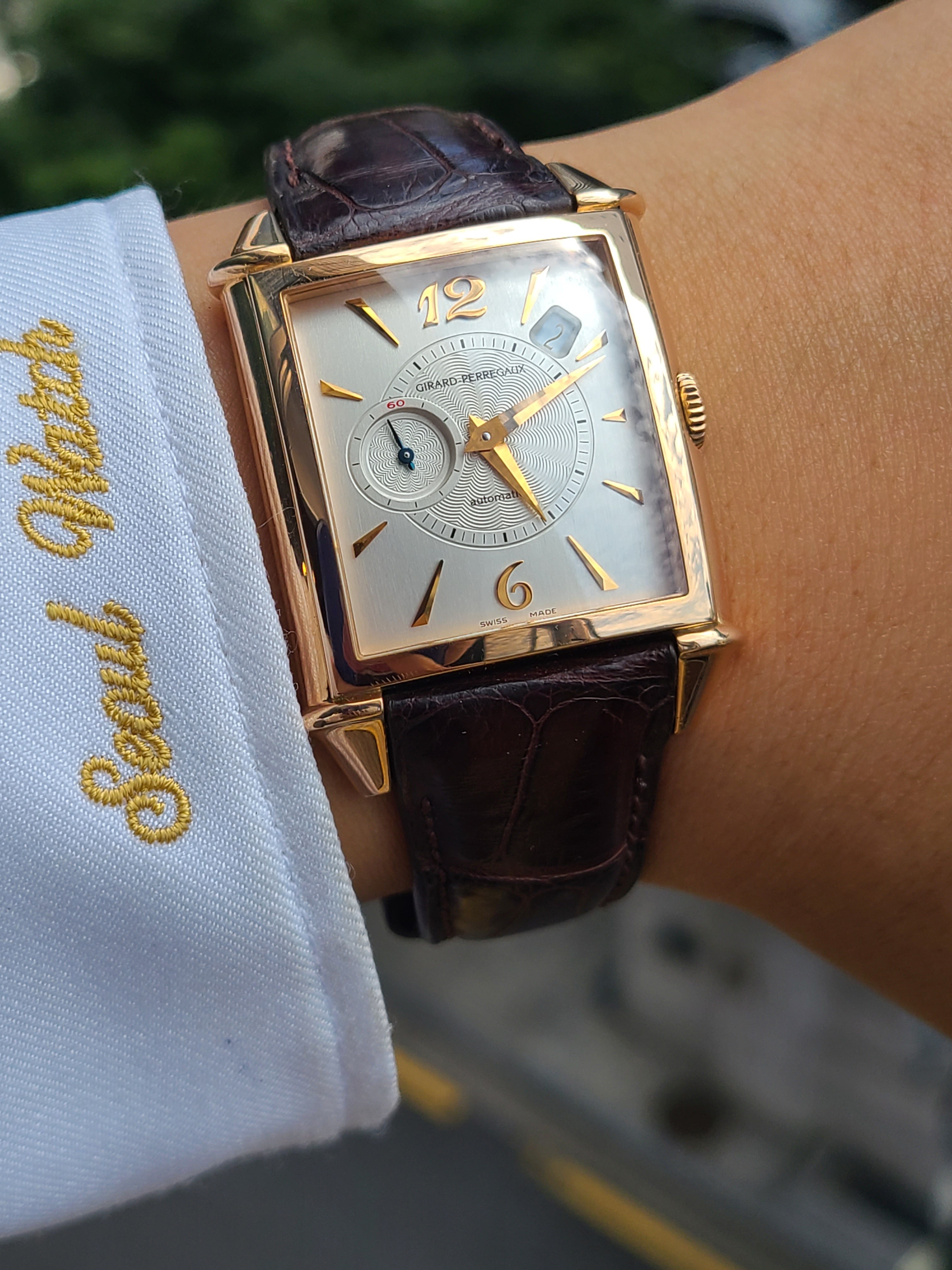 Girard Perregaux Classic 1945 18K Rose Gold 지라드페르고 클래식 1945 로즈골드 18K 금통 디버클 신형
