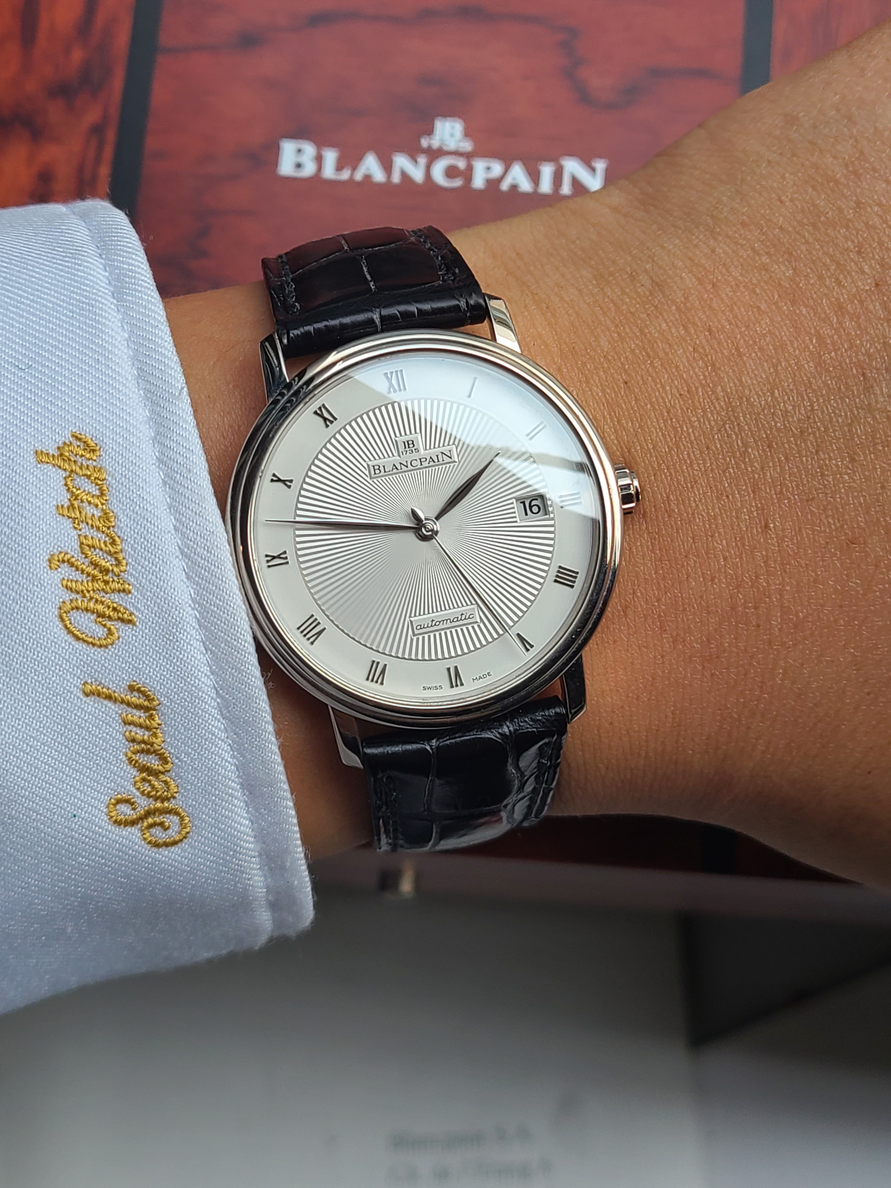 Blancpain Villeret 270th Anniversary 18K WG 블랑팡 빌레레 270주년 한정판 18K 화이트골드 금통 디버클