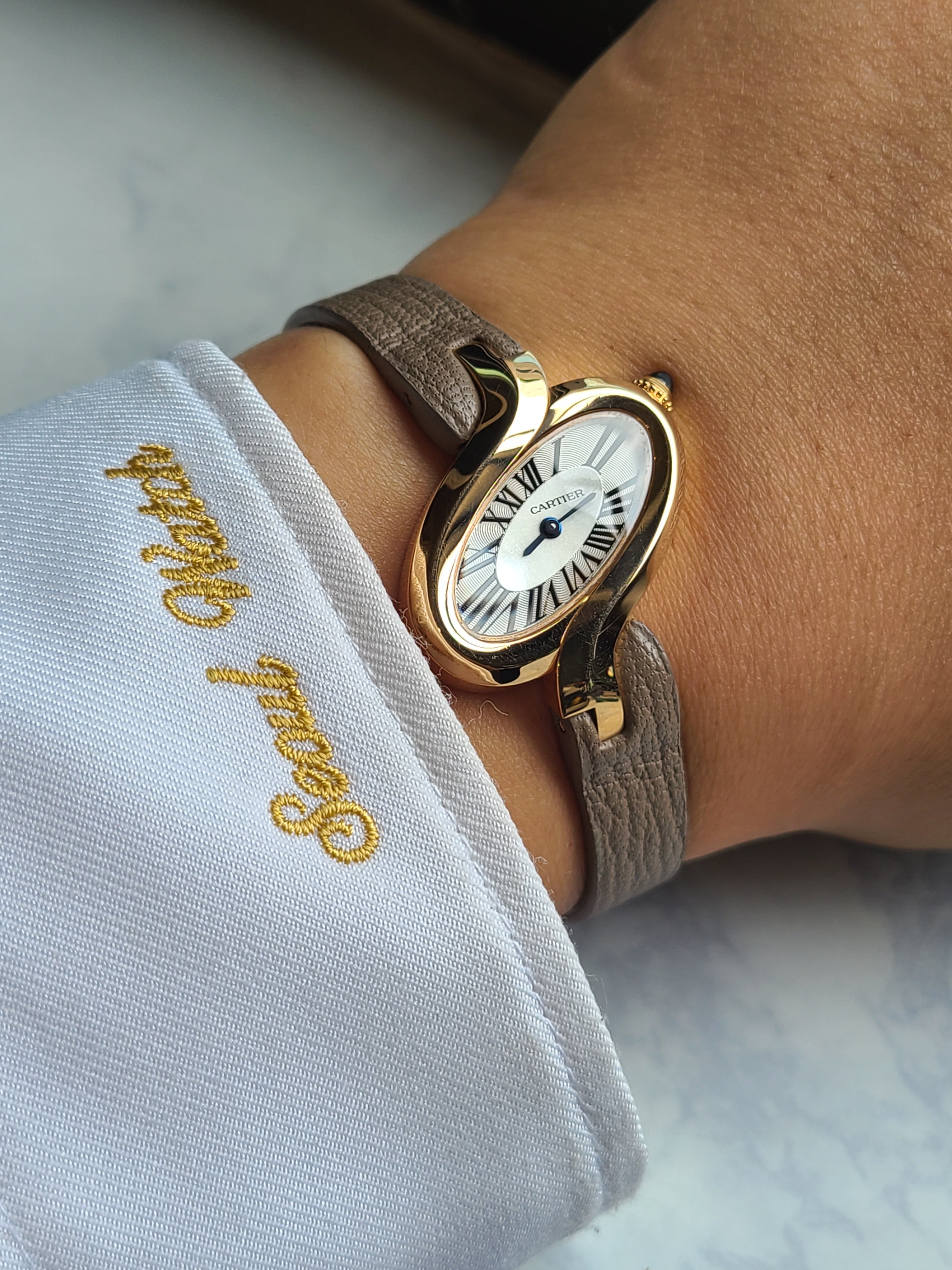 Cartier Delice RG SM 까르띠에 델리스 SM 스몰 18K 로즈골드 여성용