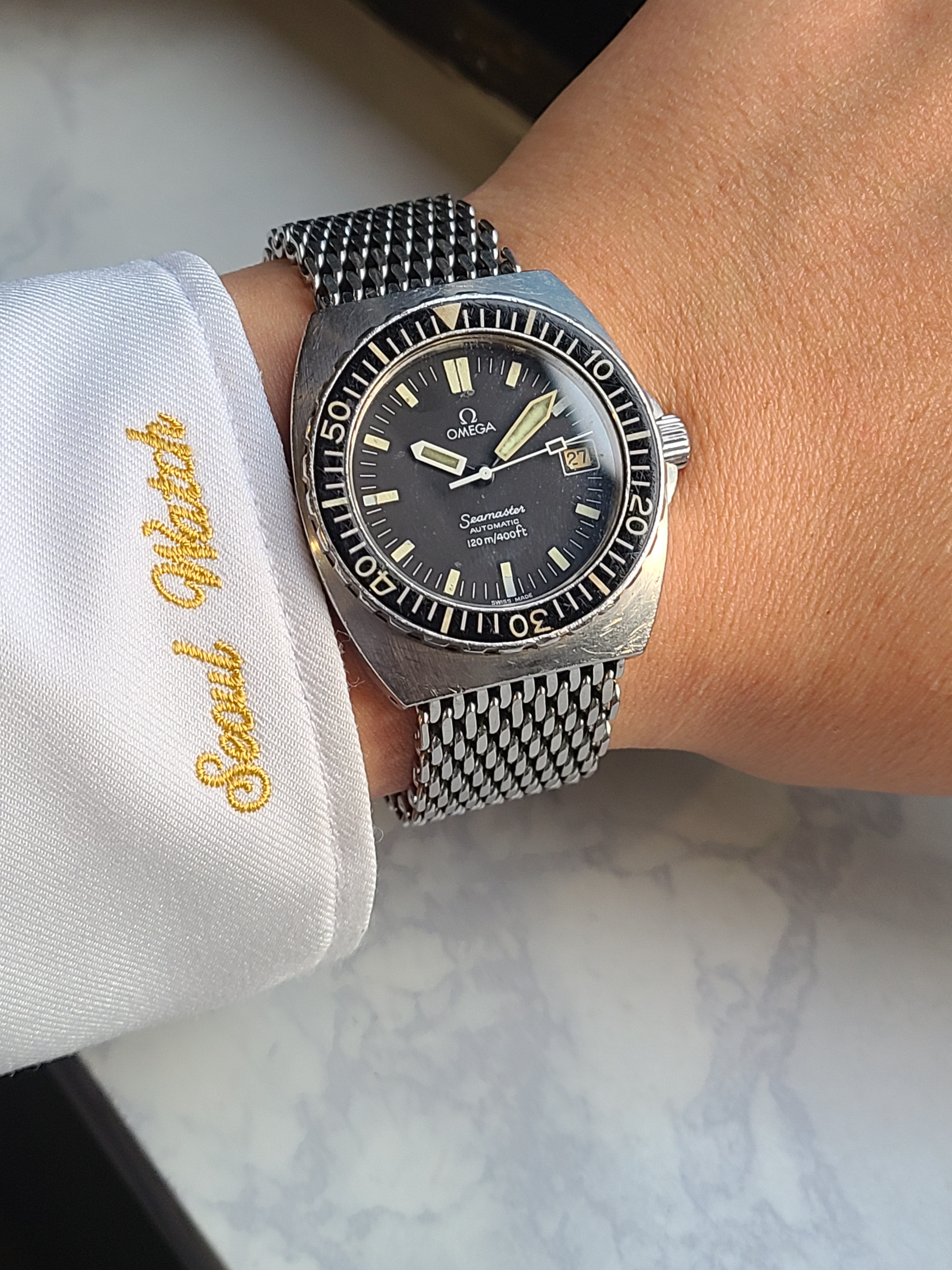 Omega Semaster 120 Baby Ploprof 오메가 씨마스터 120 베이비 프로로프 밀리터리 빈티지 1970s