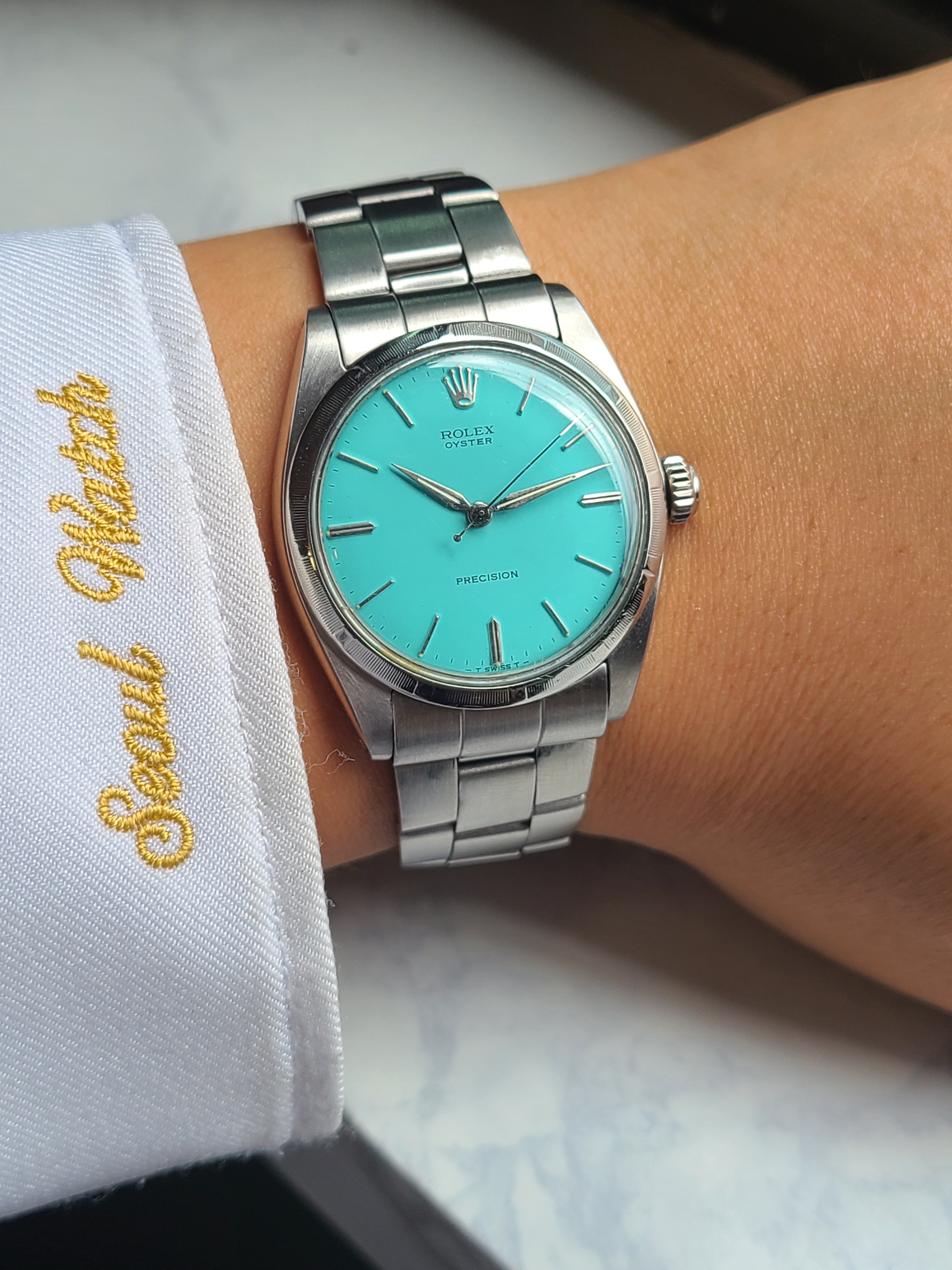 Rolex Oysterdate Mint Stella Dial Vintage 롤렉스 오이스터데이트 민트 스텔라 빈티지