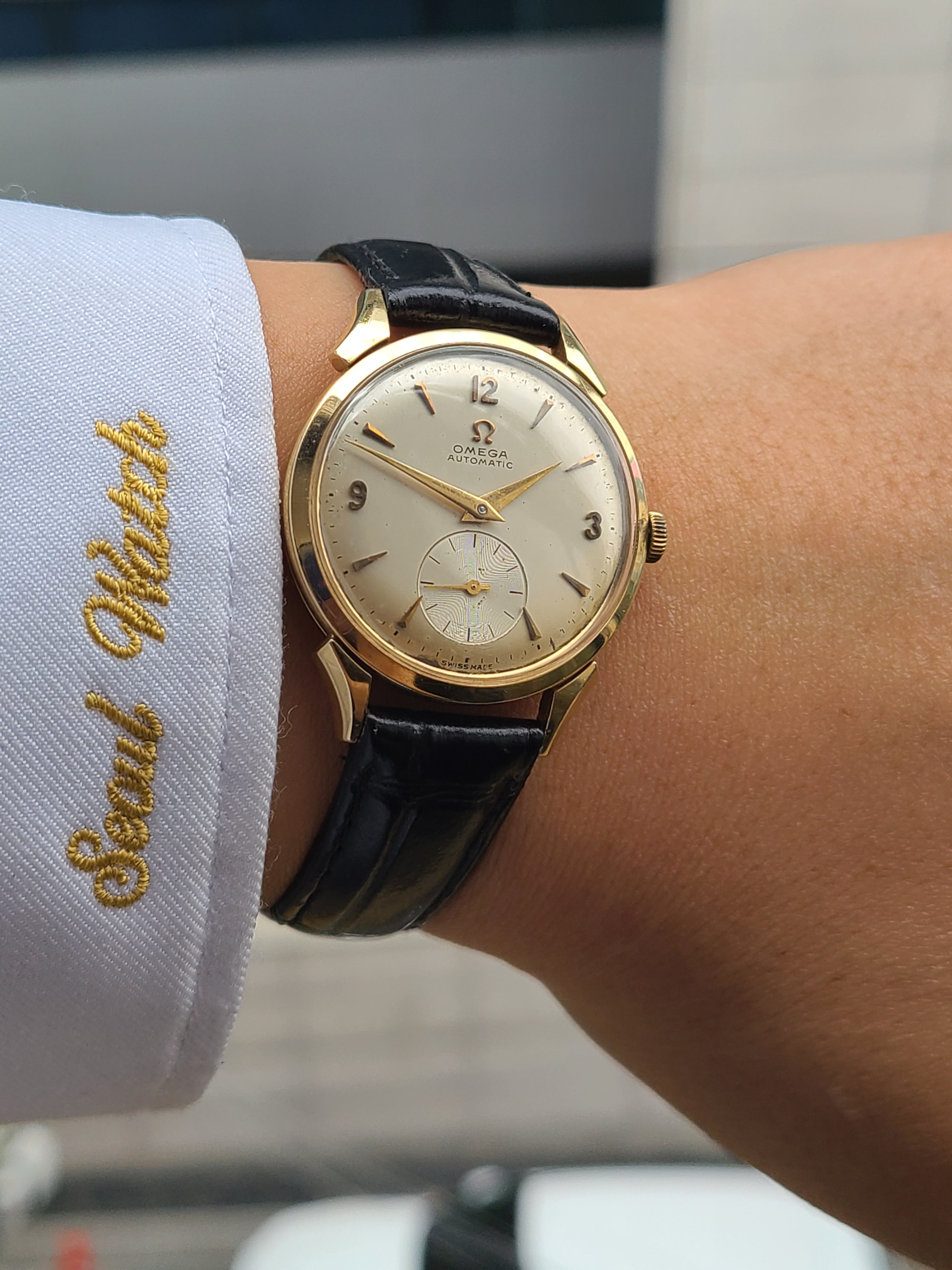 Omega Classic Small Second 14K Vintage 오메가 클래식 스몰세컨드 망치자동 14K 금통 빈티지