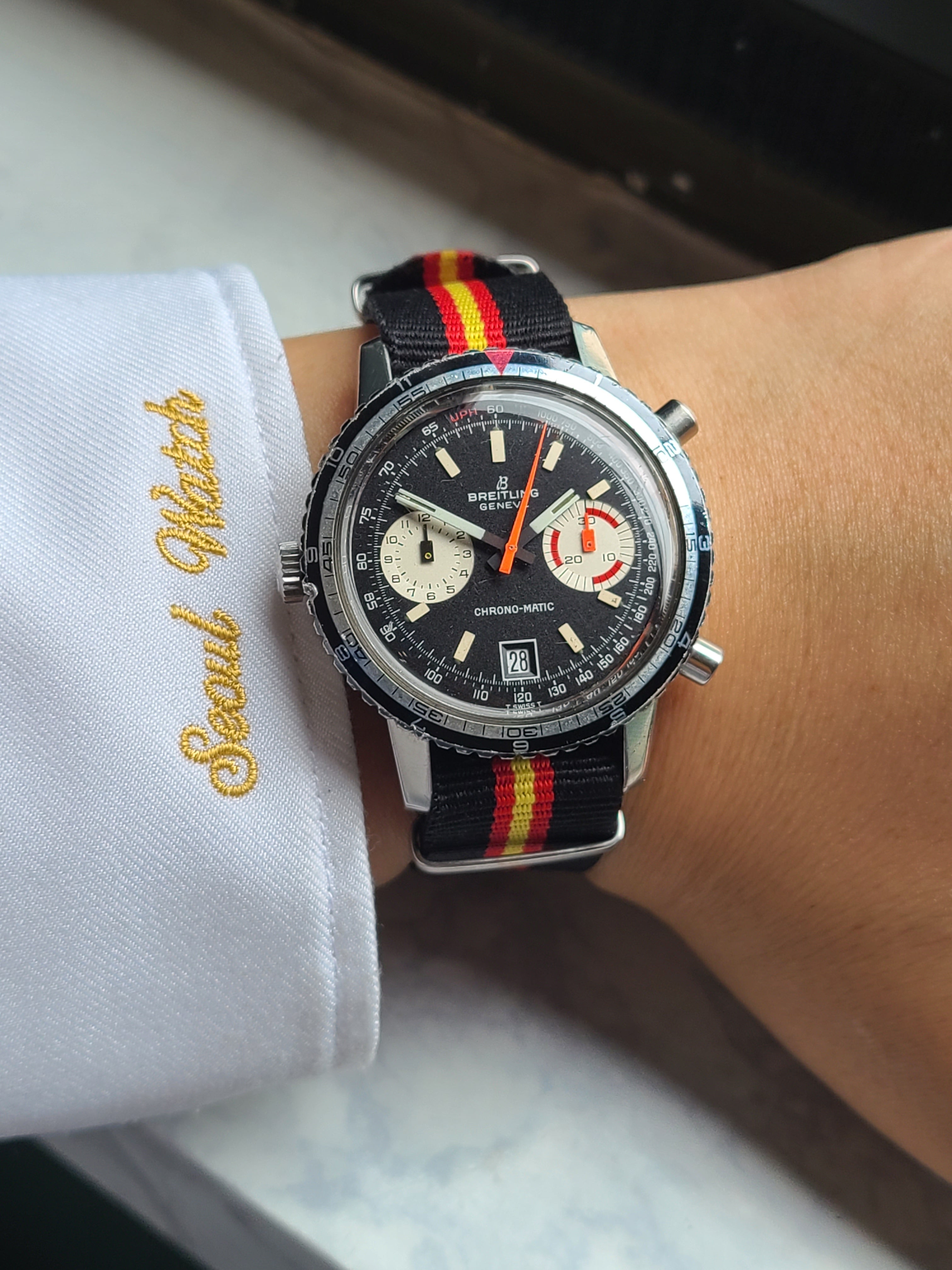 Breitling Chrono-Matic 40 Black Panda 브라이틀링 크로노매틱 팬더 다이얼 40 빈티지