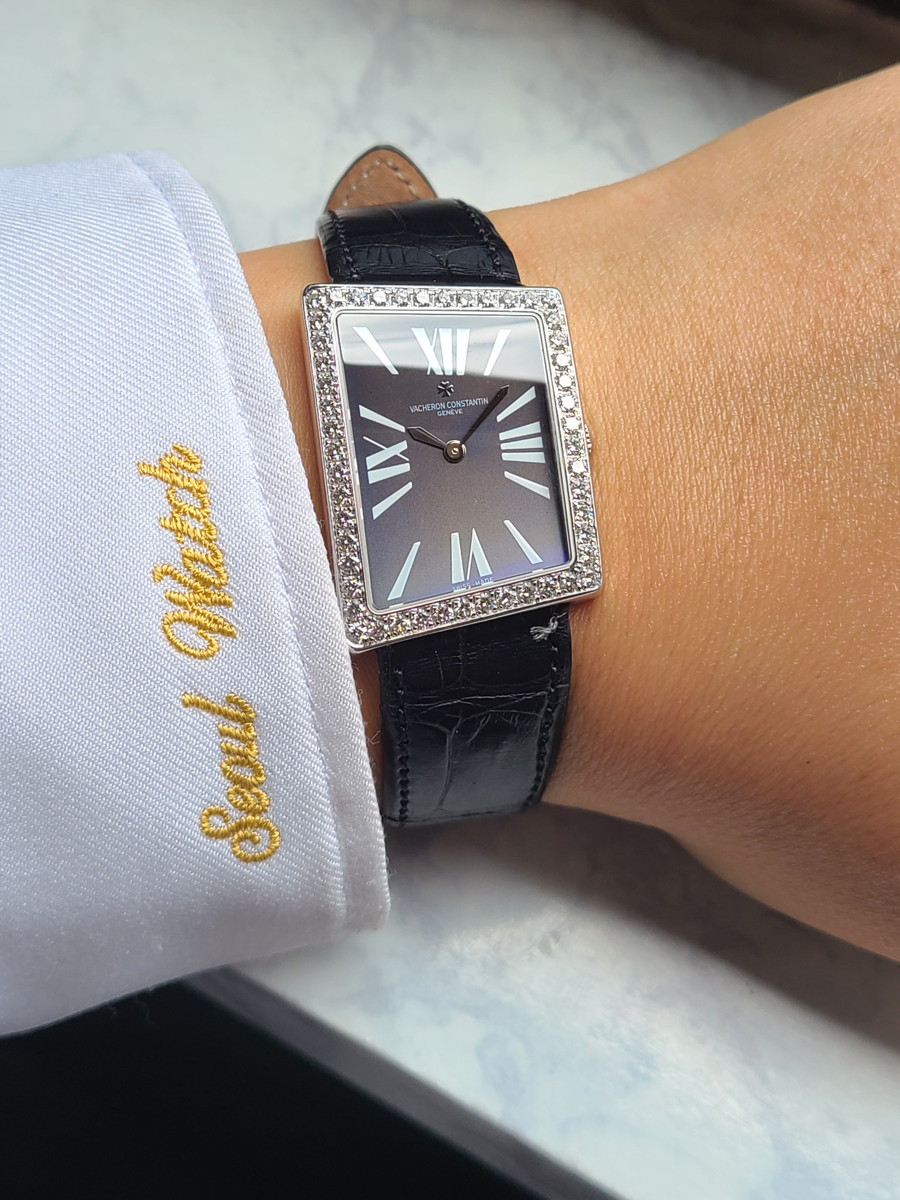 Vacheron Constantin Asymmetric Diamond 18K White Gold 바쉐론콘스탄틴 에이씨메틱 1972 화이트골드 다이아몬드 수동