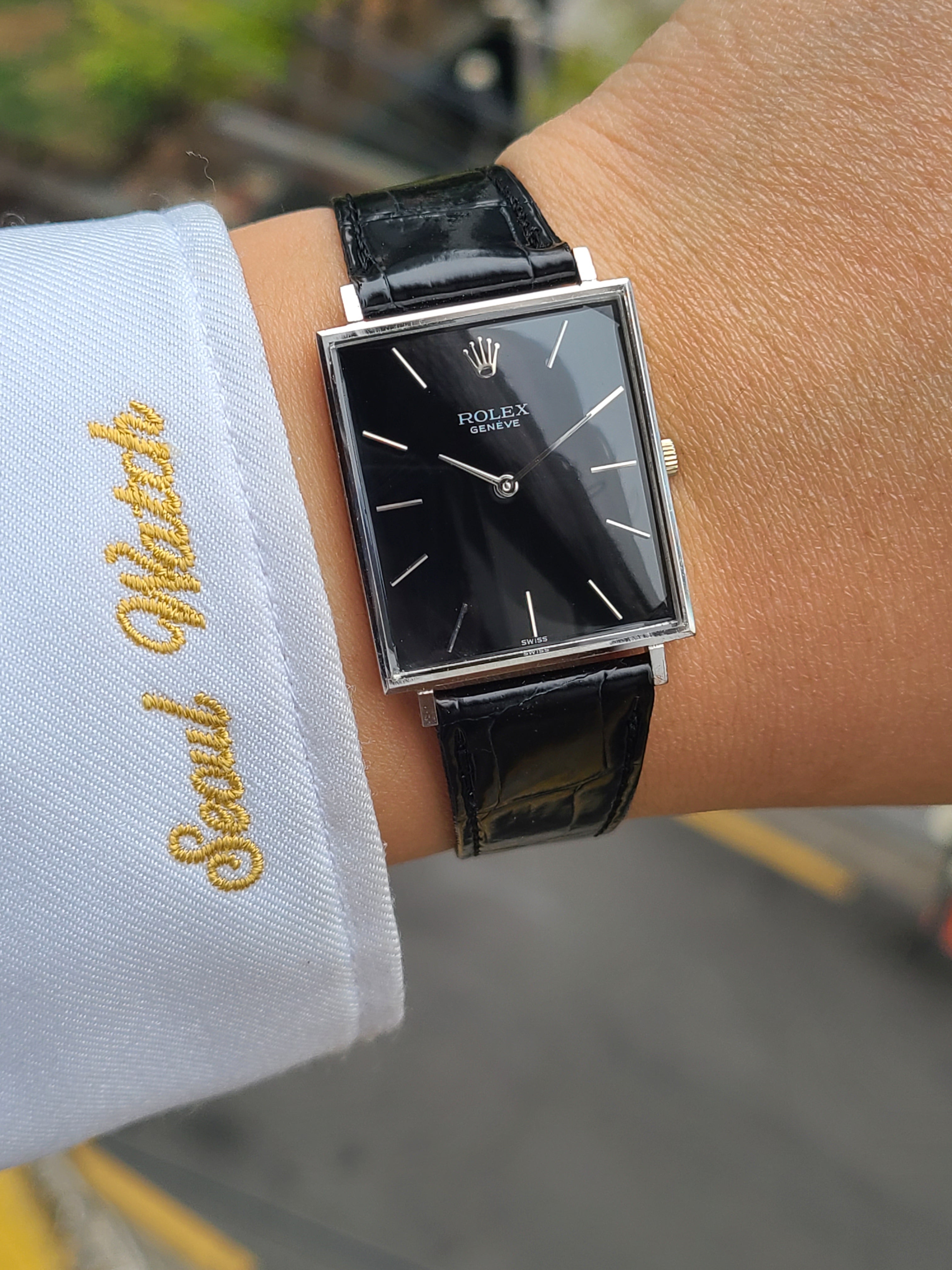 Rolex Precision Arabic Dial 9K Solid Gold 1960s Vintage 롤렉스 프리시전 아라빅판 9K 골드 금통 점보사이즈 1960s 빈티지