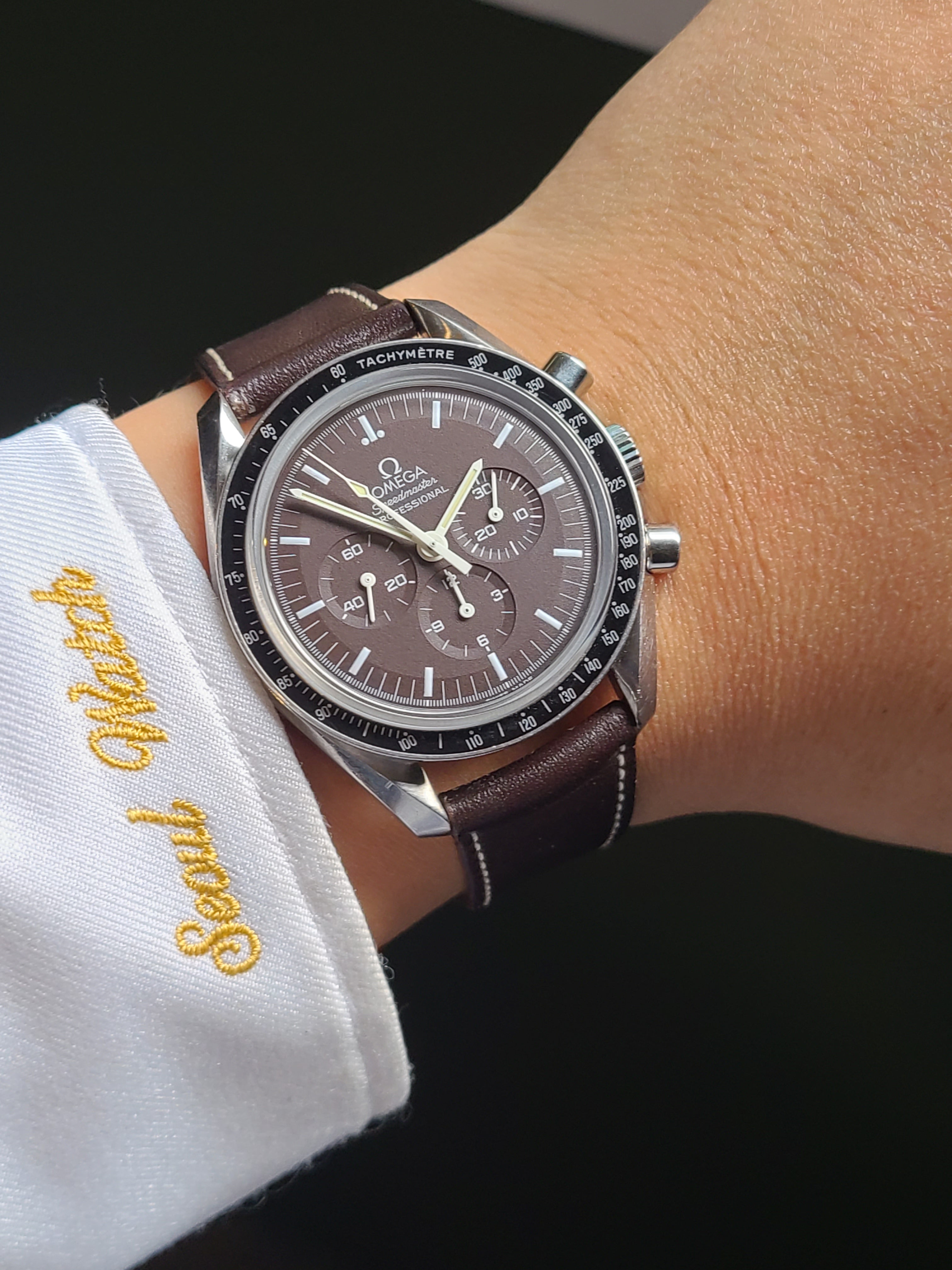 Omega Speedmaster Brown Chocolate 오메가 스피드마스터 문워치 브라운 초코다이얼 리미티드 한정판