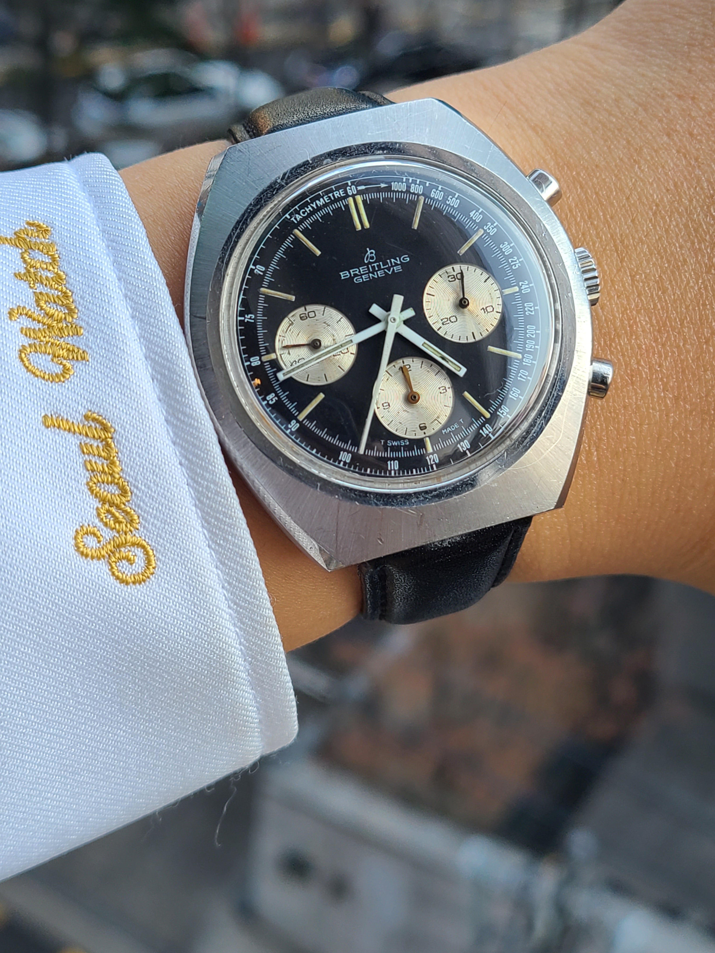 Breitling Penda Dial Cushion 1970s 브라이틀링 팬더다이얼 쿠션 크로노그래프 빈티지 1970s
