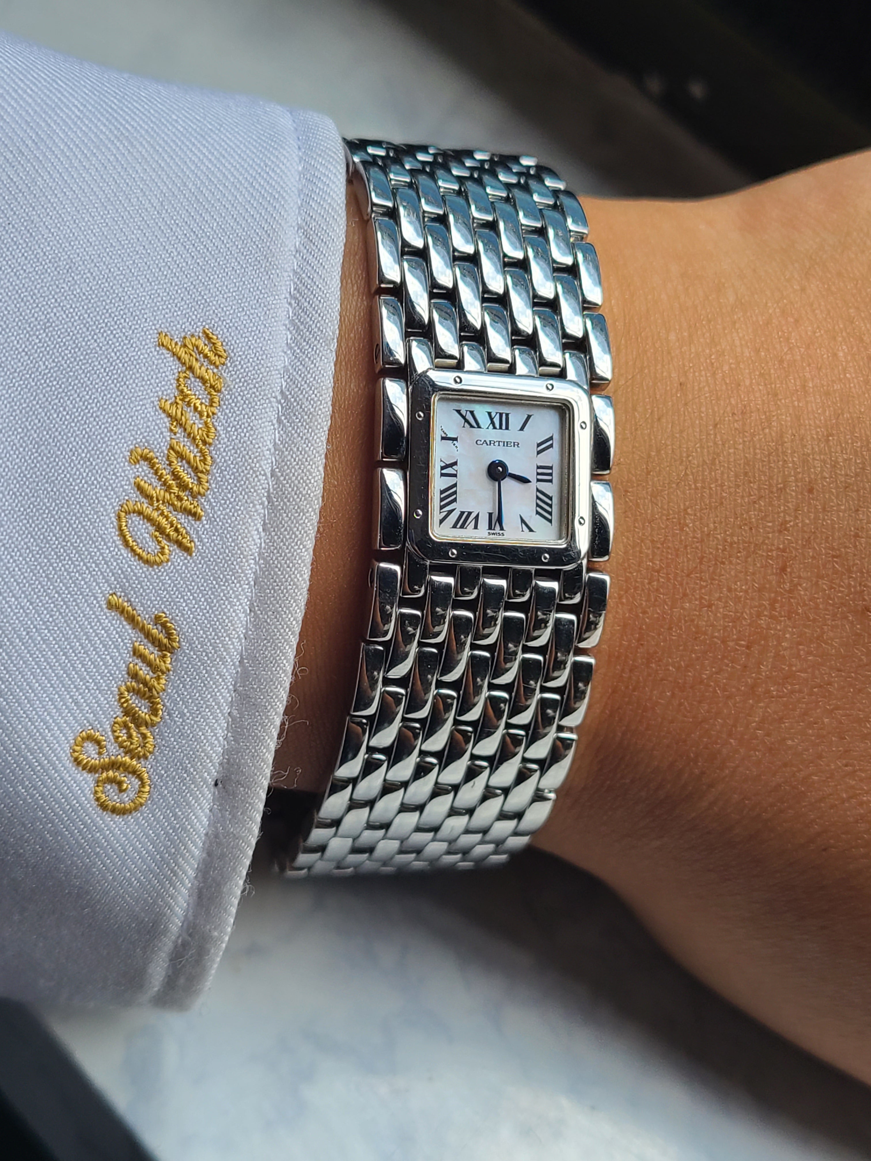 Cartier Ruban MOP Dial 까르띠에 루반 자개다이얼 MOP 여성용