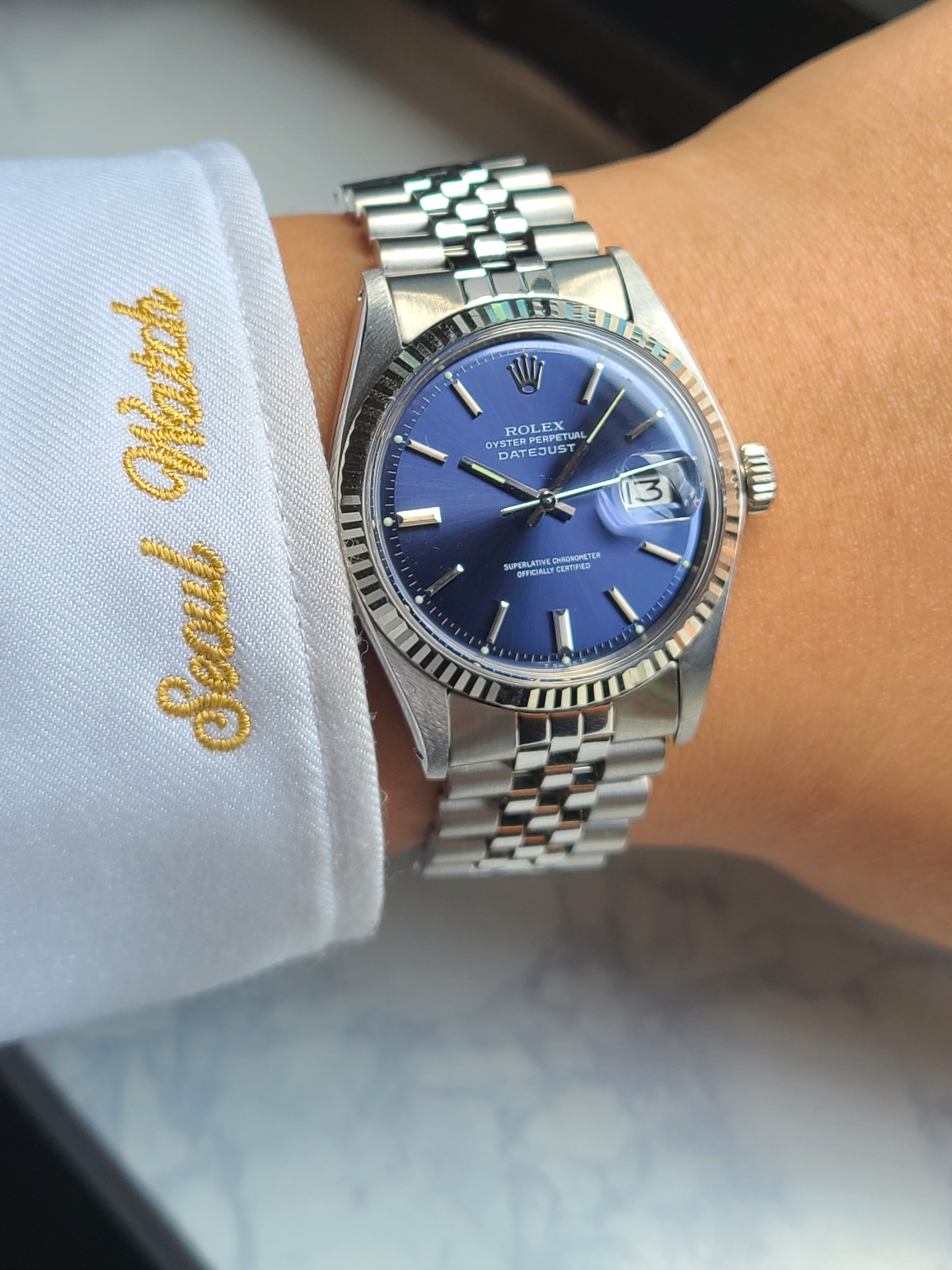 Rolex Datejust 36 BlueVintage 롤렉스 데이저스트 36 청판 블루 빈티지