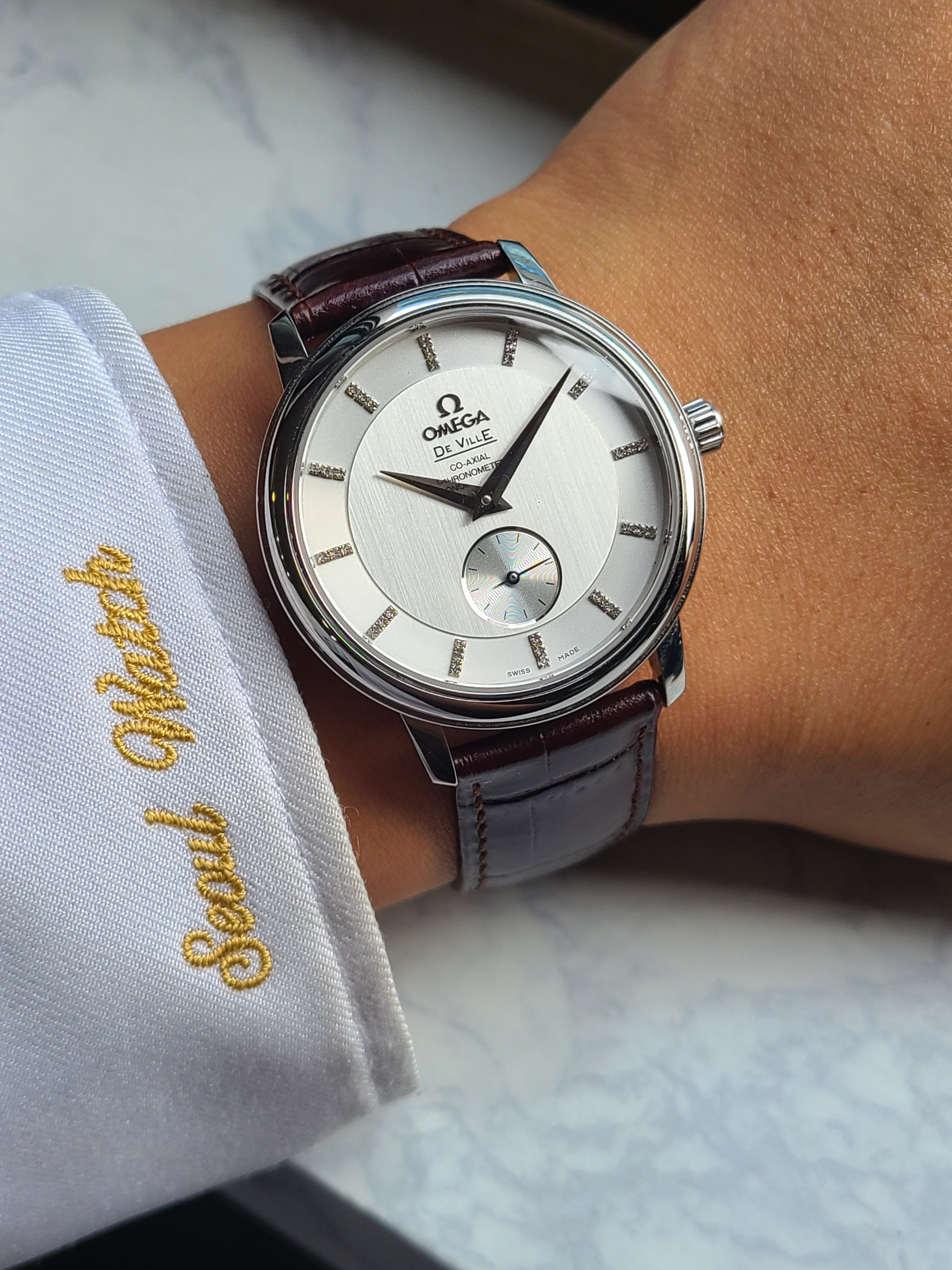 Omega Devile Co-Axial Chronometer Diamond 39 오메가 드빌 코엑시얼 크로노미터 다이아몬드 39mm