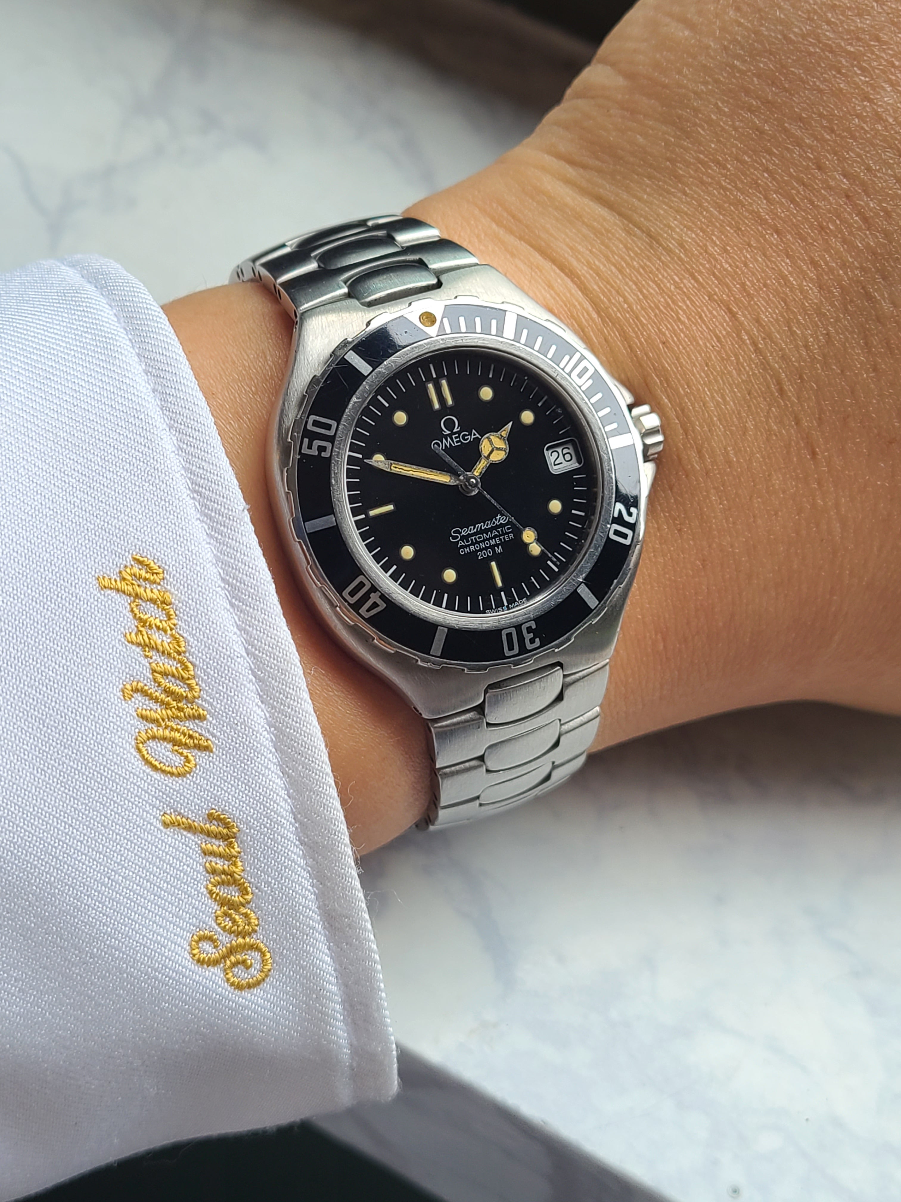 Omega Seamaster 200 Pre-bond Automatic Vintage 오메가 씨마스터 프리본드 크로노미터 오토메틱 38