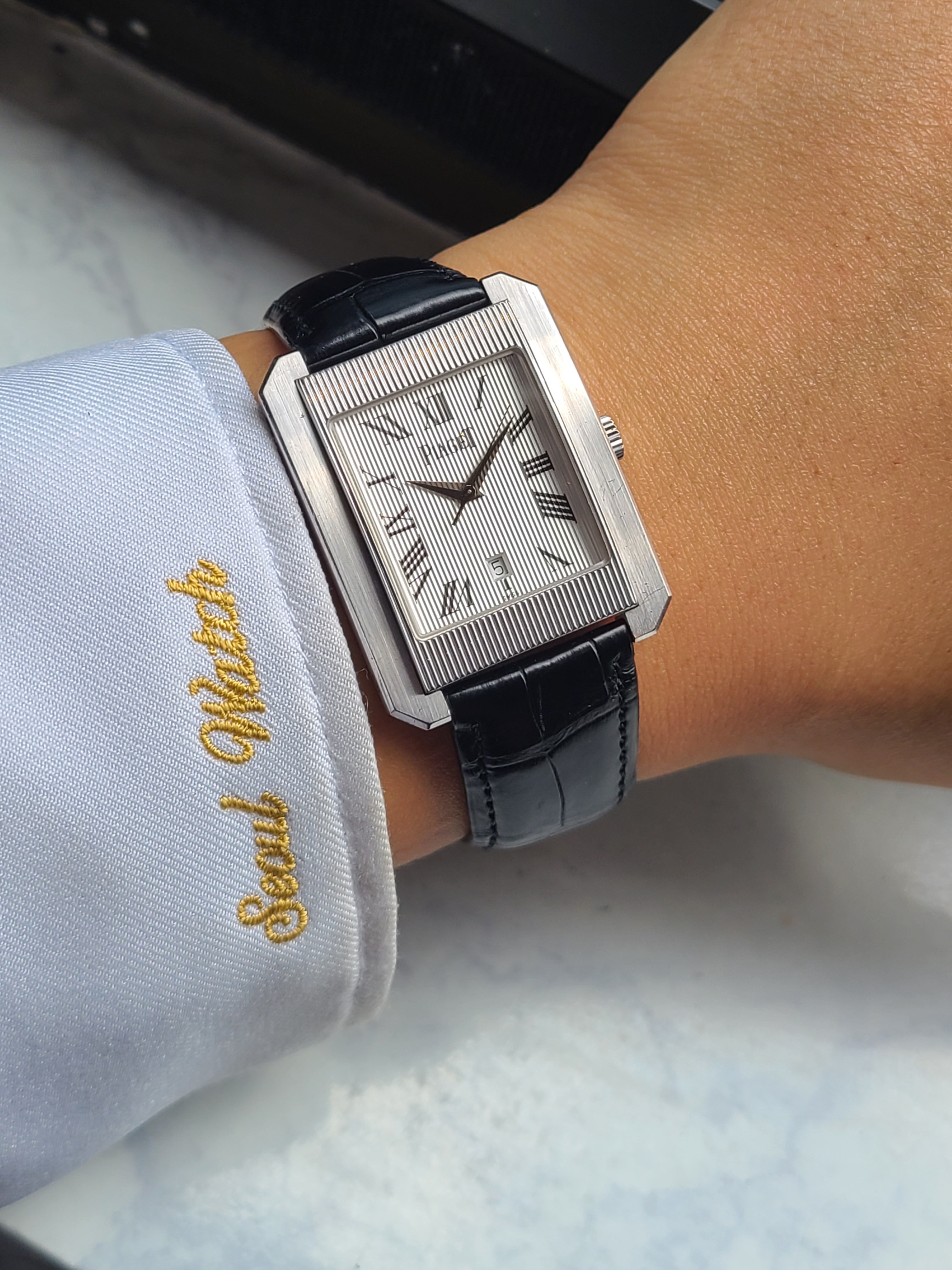 Piaget Protocol XL 18K WG Automatic 피아제 프로토콜 XL 사이즈 18K 화이트골드 오토메틱