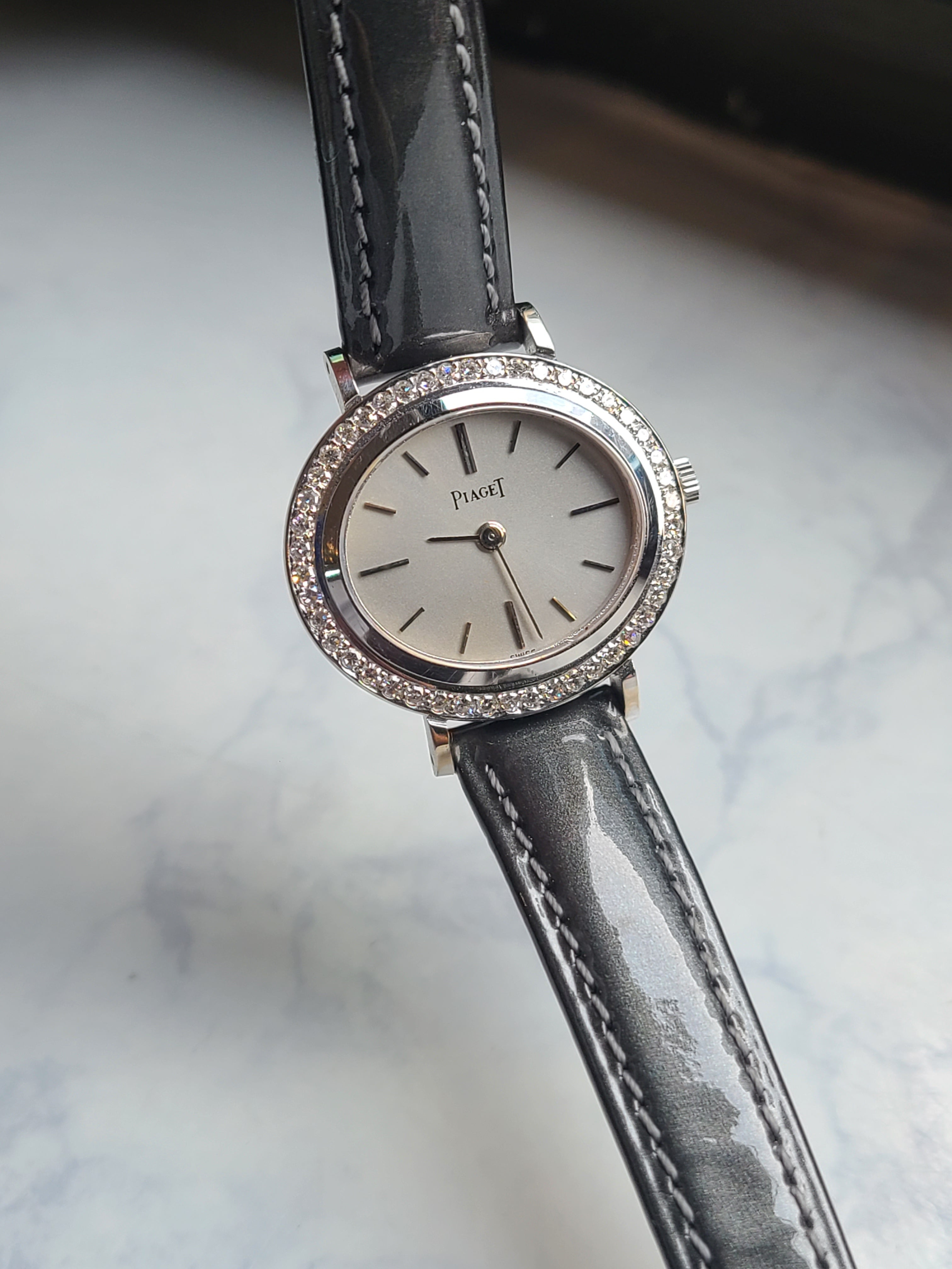 Piaget Altiplano Pave Diamond Ruby 피아제 여성용 알티플라노 다이아몬드 베젤 18K 화이트골드