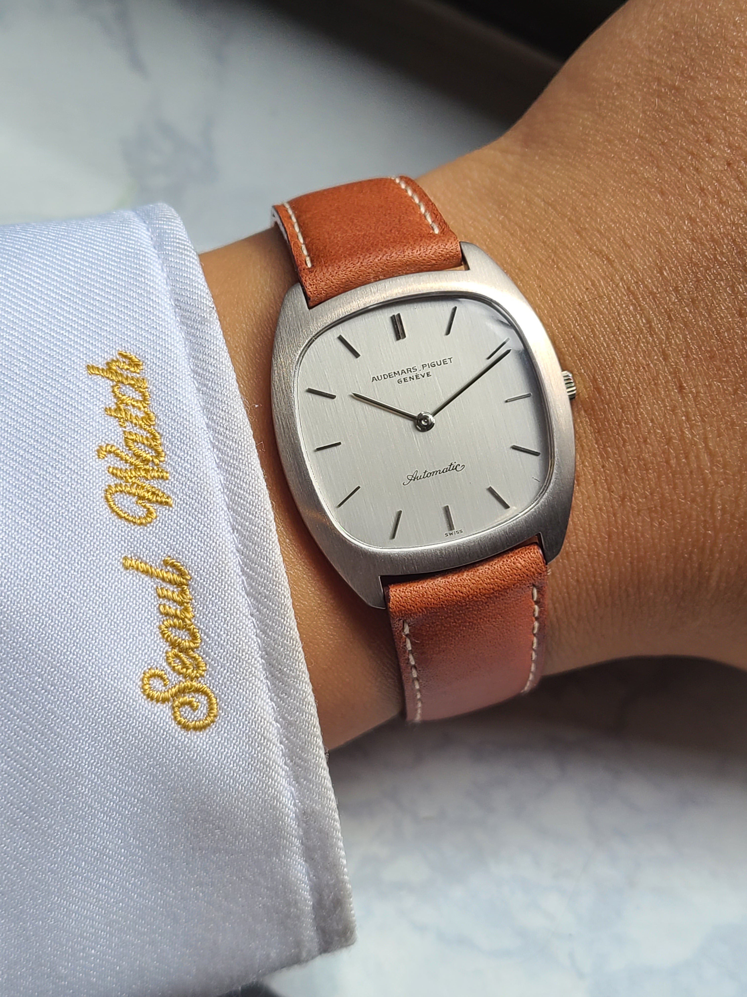 Audemars Piguet Classic Tonneau 18K WG 오데마피게 클래식 토너 18K 화이트골드 오토메틱 빈티지