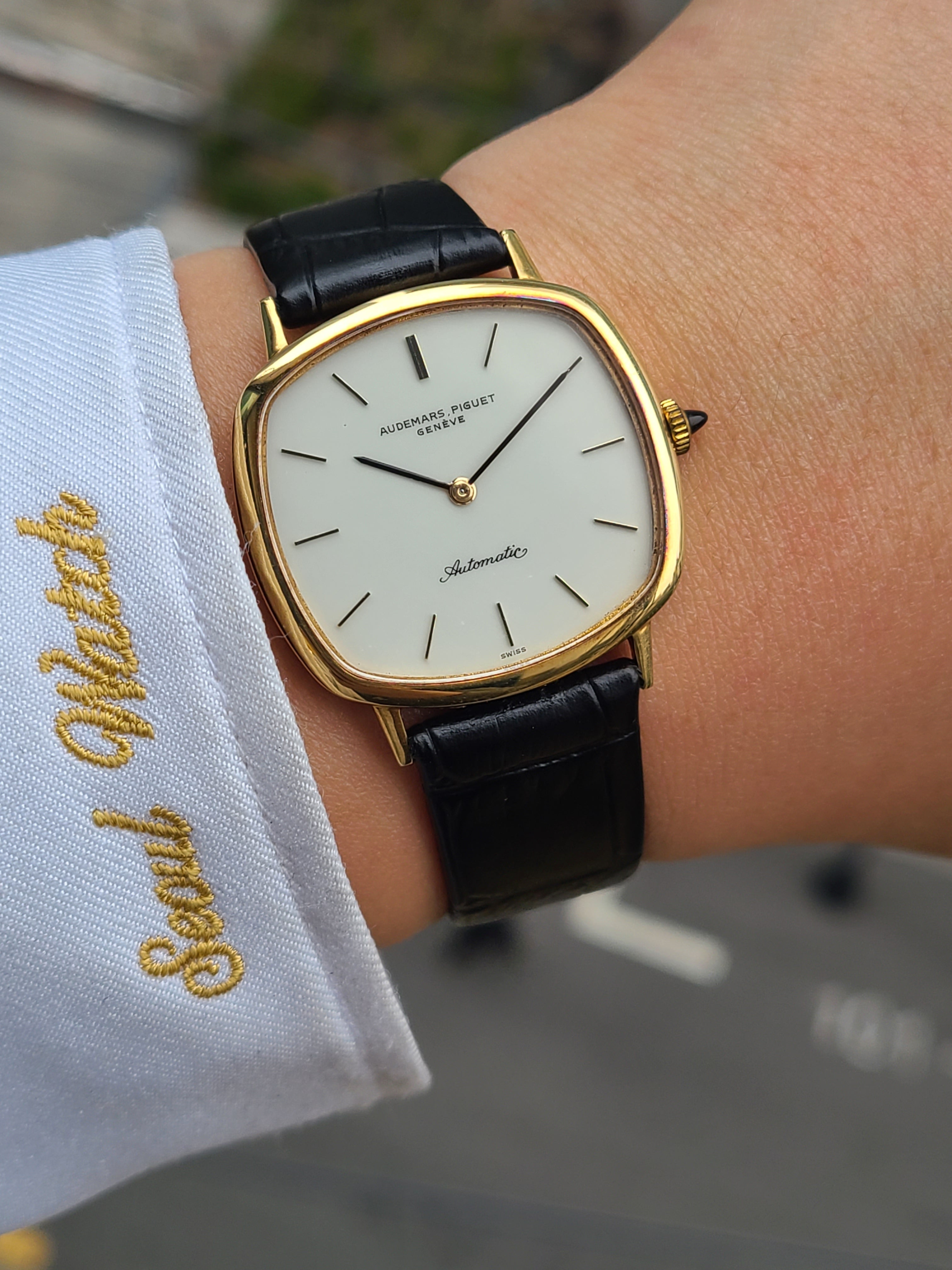 Audemars Piguet Classic 18K YG Vintage 오데마피게 클래식 쿠션 18K 옐로우골드 자동 오토메틱