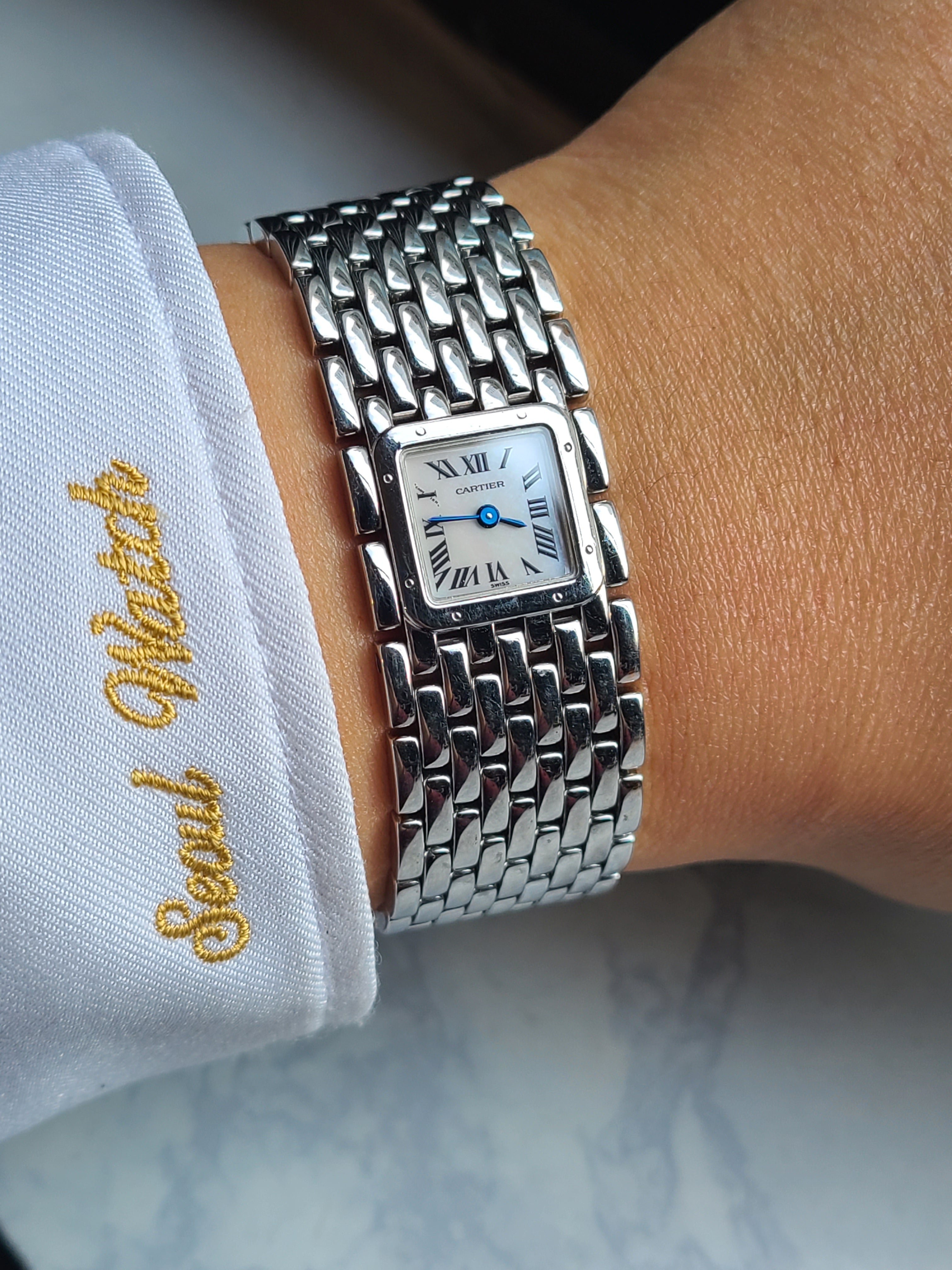 Cartier Ruban MOP Dial 까르띠에 루반 자개다이얼 MOP 여성용
