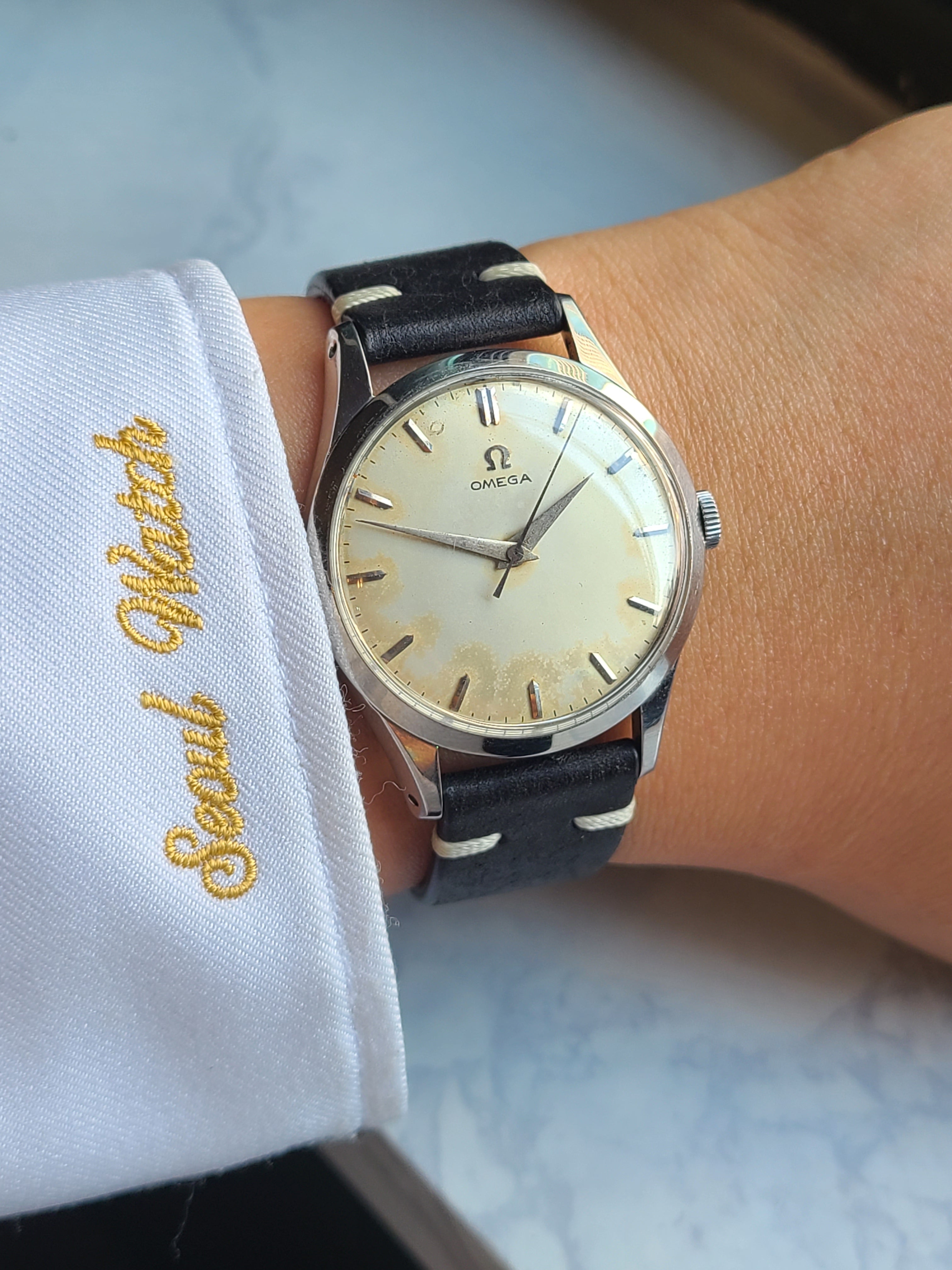 Omega Classic Patina Dial Vintage 오메가 클래식 소드핸즈 파티나 에이징 빈티지 수동 1950s