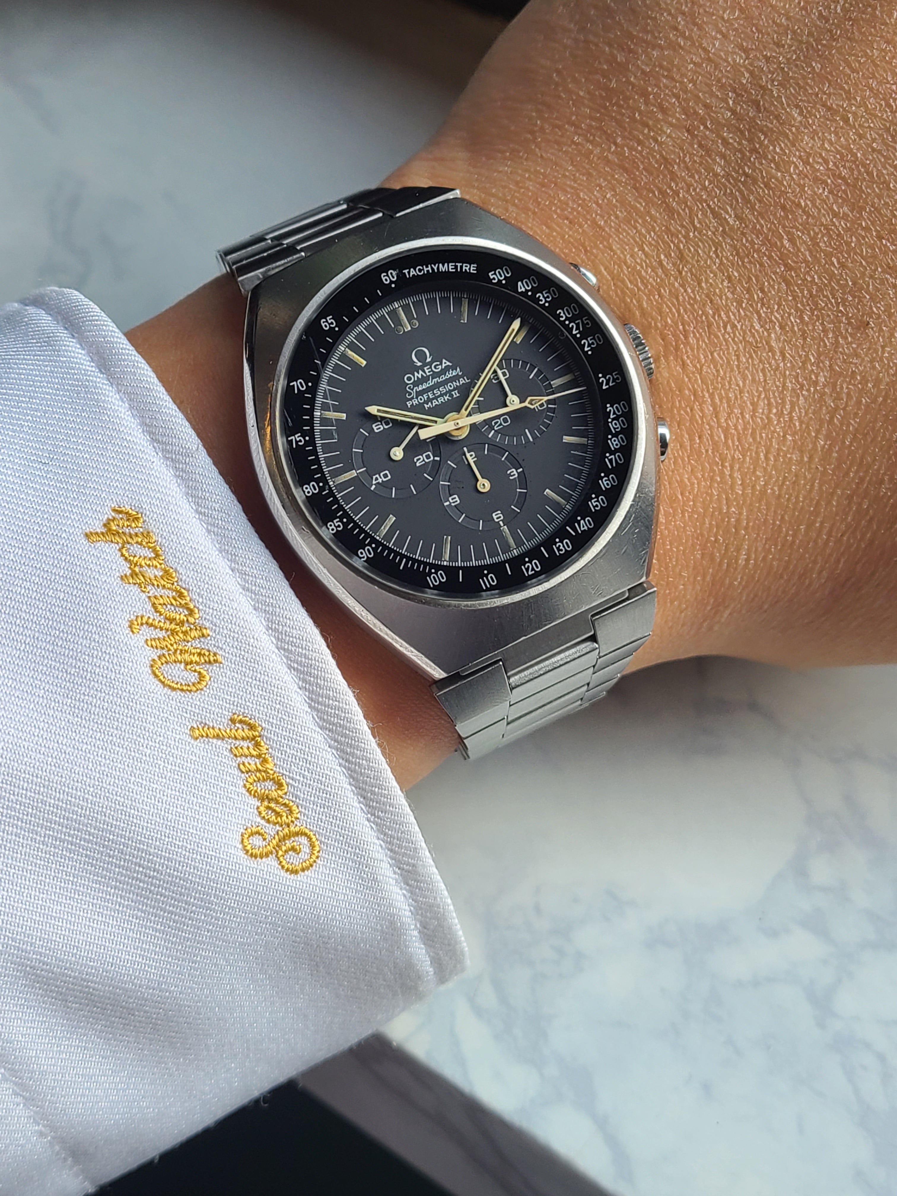 Omega Speedmaster Mark II 빈티지 오메가 스피드마스터 마크2 블랙 크로노그래프
