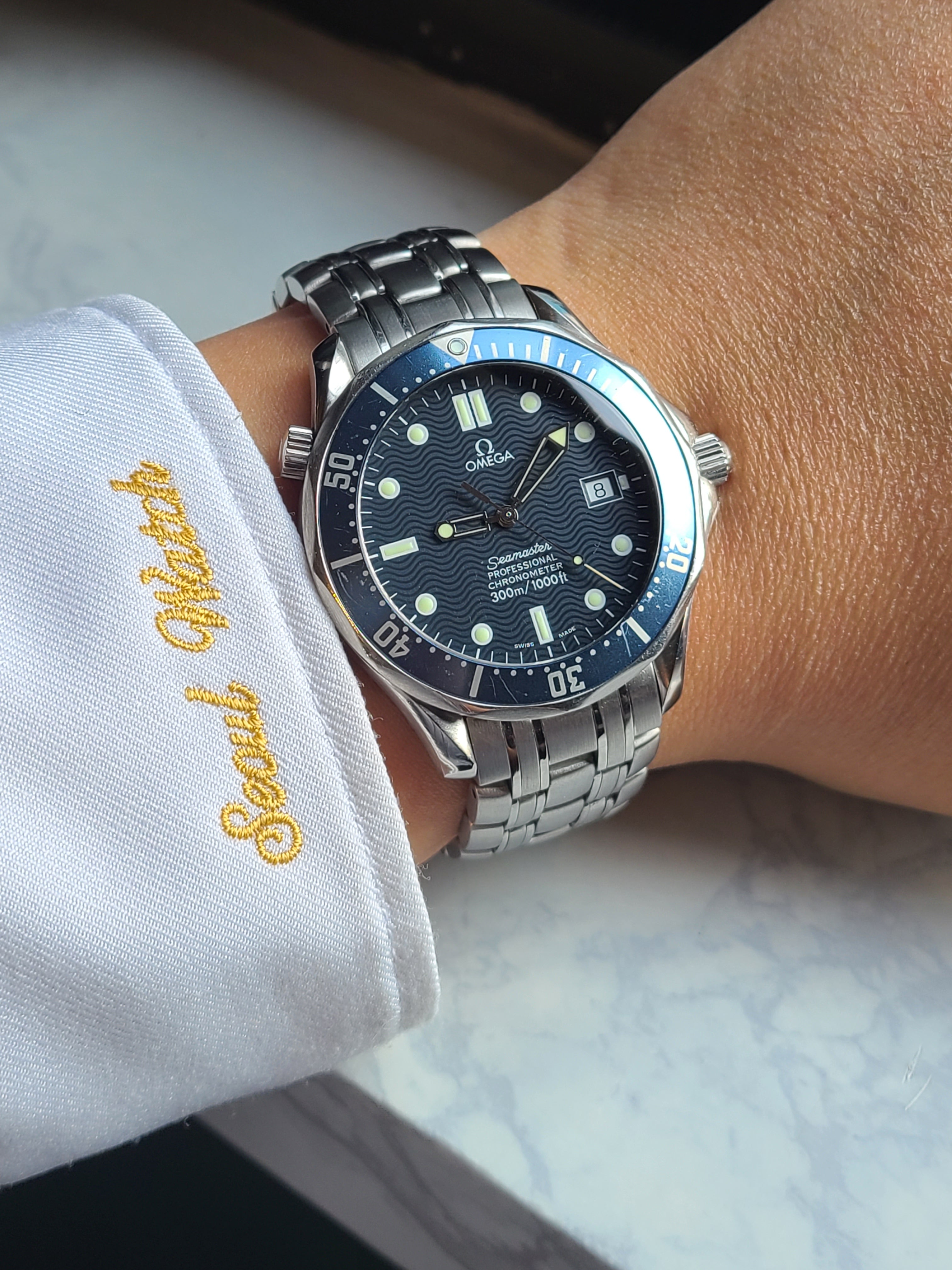 Omega Seamaster 300 Blue 41 오메가 씨마스터 300 블루 41mm 자동