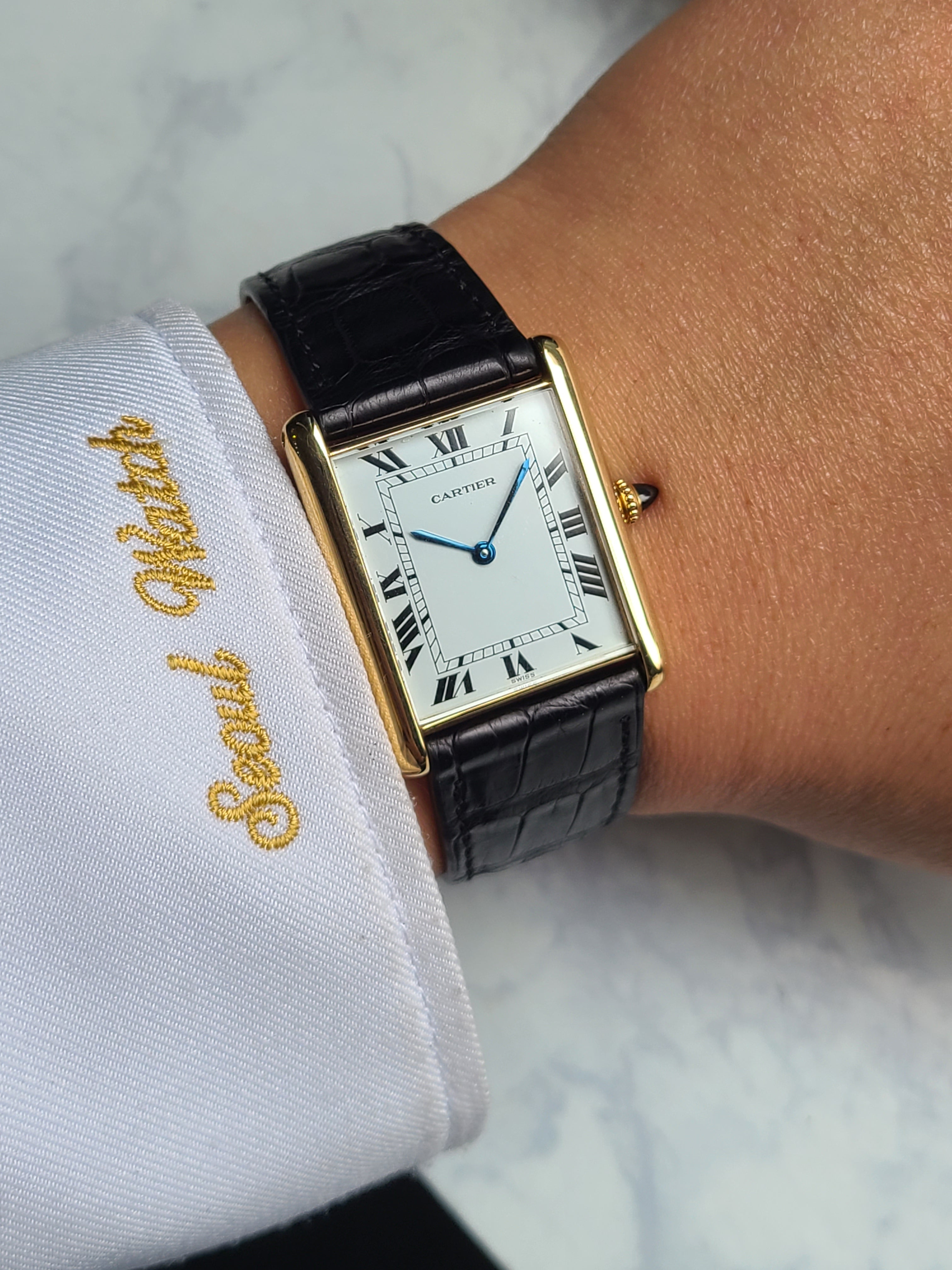 Cartier Tank Louis Jumbo XL 17002 Vintage 까르띠에 루이 까르띠에 탱크 루이탱크 점보 XL 오토메틱 1973년 빈티지 CPCP