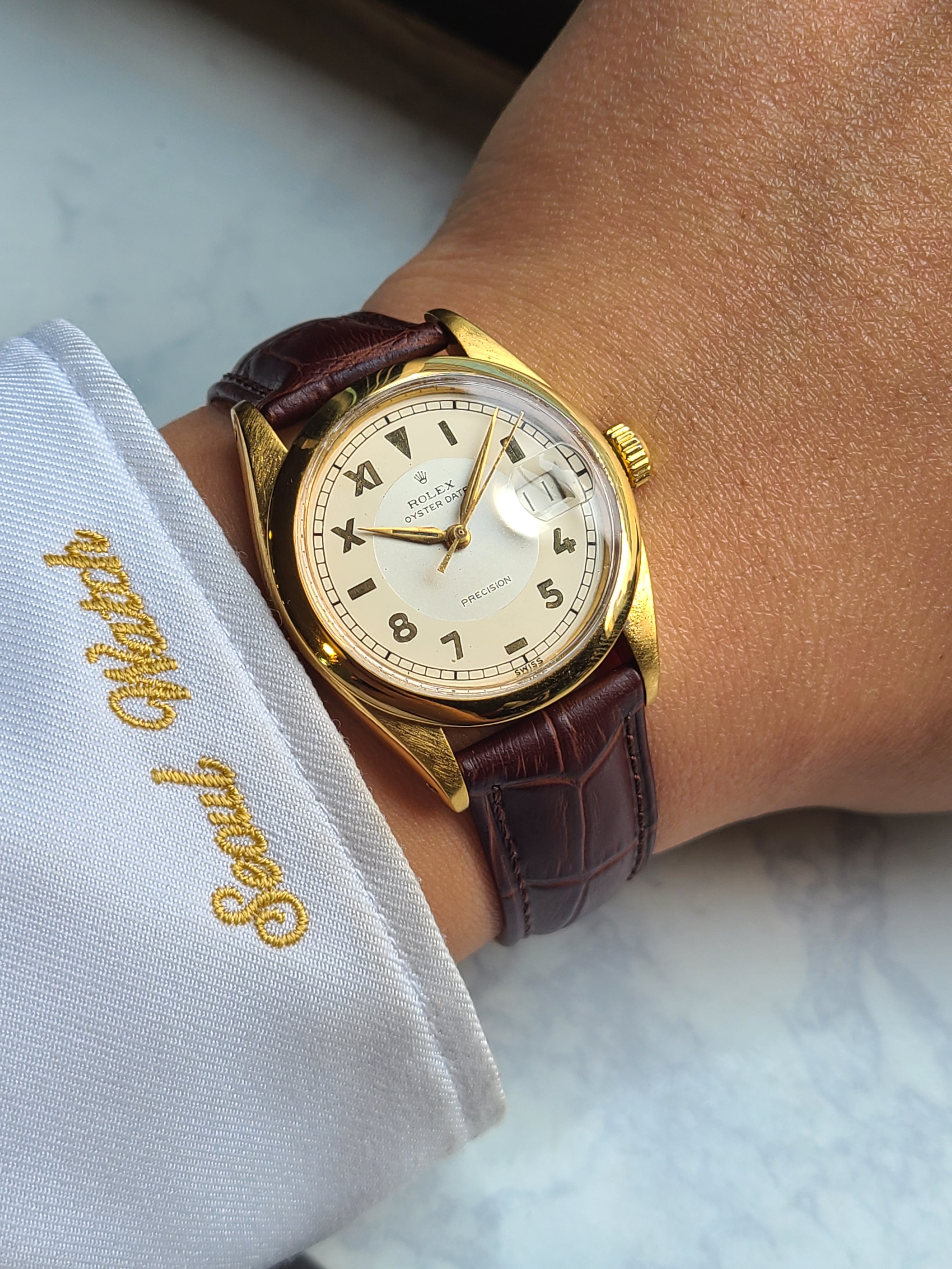 Rolex Oysterdate California Dial Vintage 롤렉스 오이스터데이트 금장 캘리포니아 다이얼 빈티지