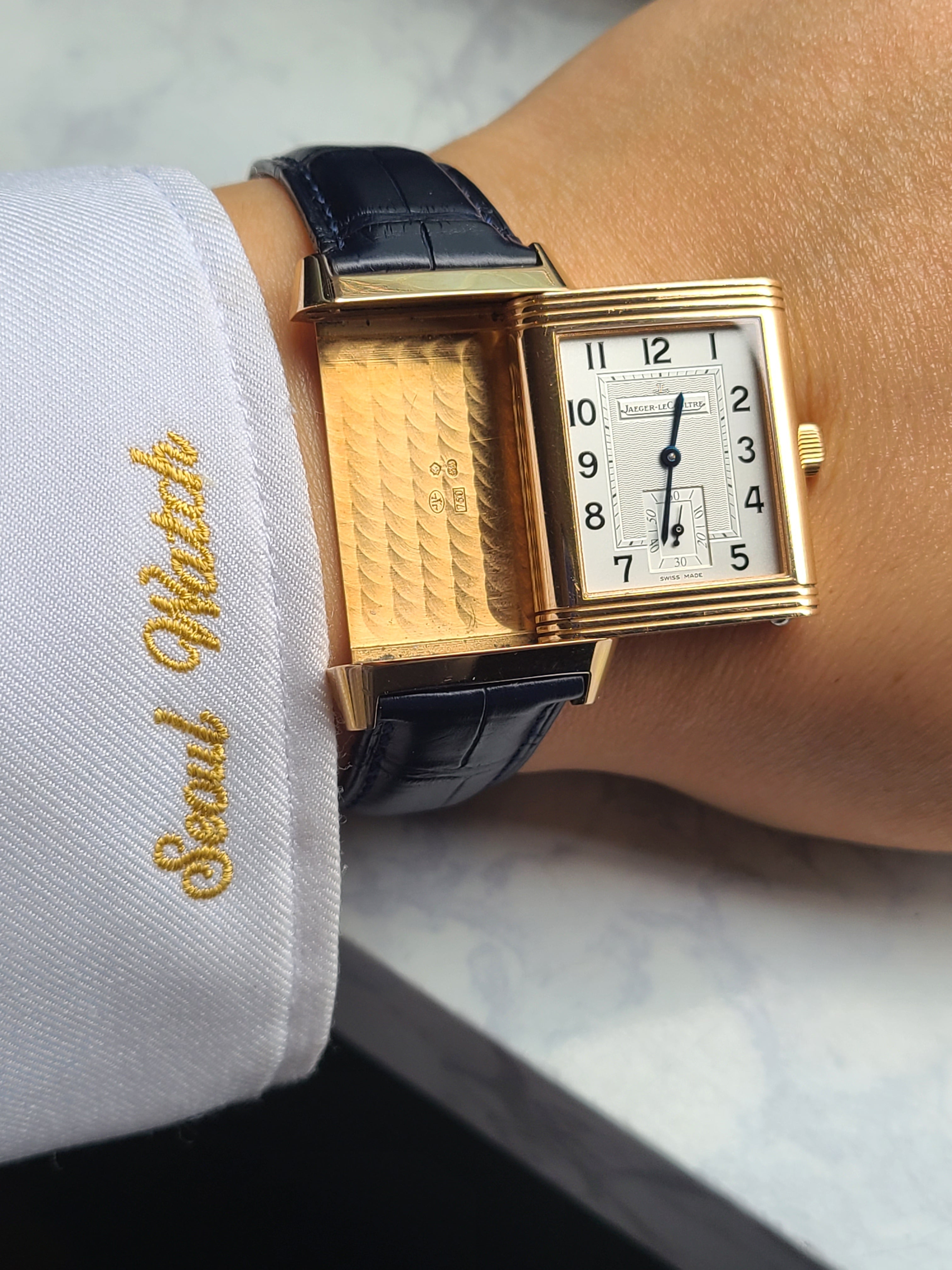 Jaeger Lecoultre Reverso Grande Taille 18K RG Small Second 예거르쿨트르 리베르소 그랑테이유 18K 로즈골드 디버클