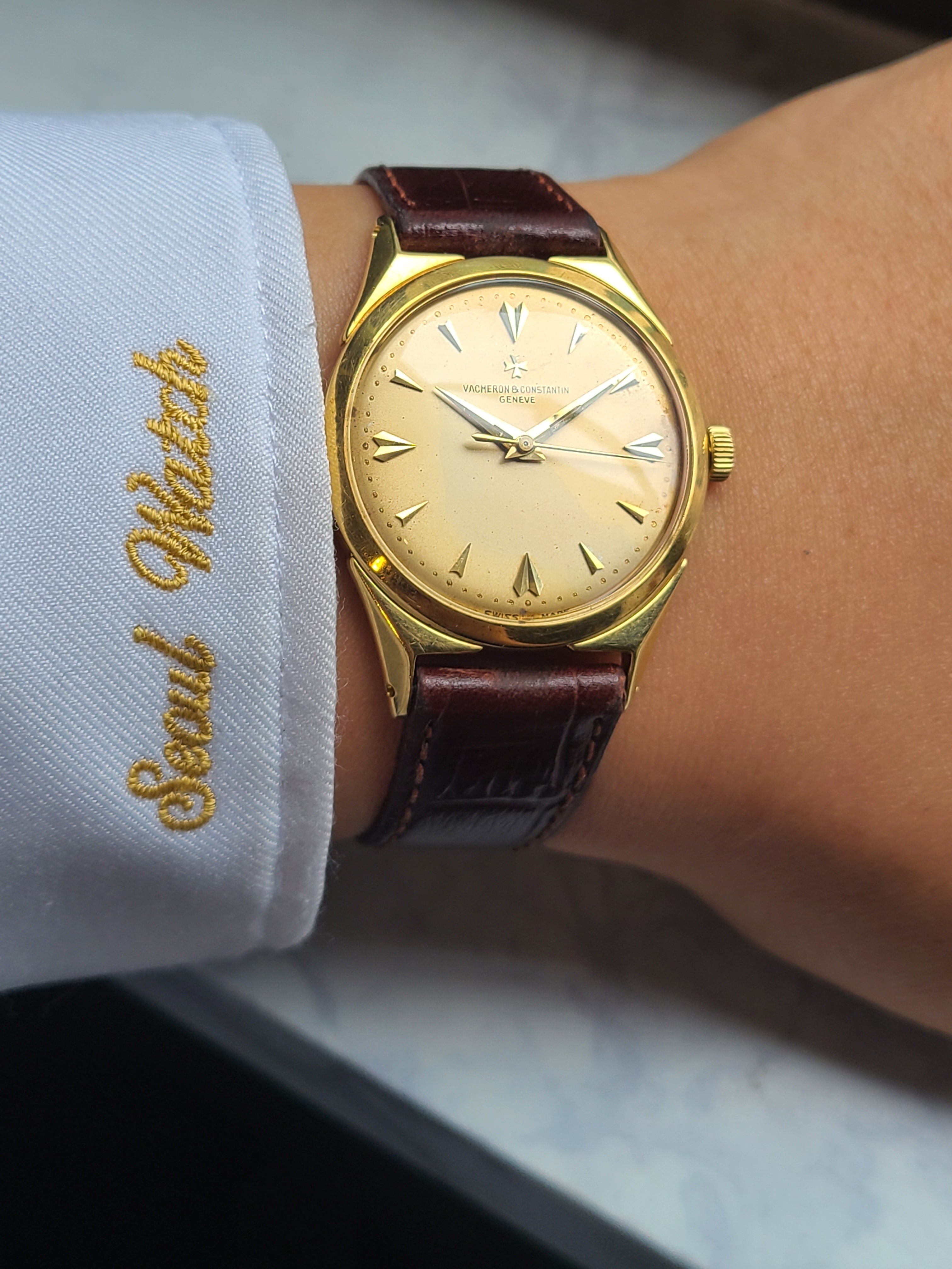 Vacheron Constantin Historiques 18K Vintage 바쉐론콘스탄틴 히스토릭 애로우다이얼 18k 옐로우골드 금통 빈티지