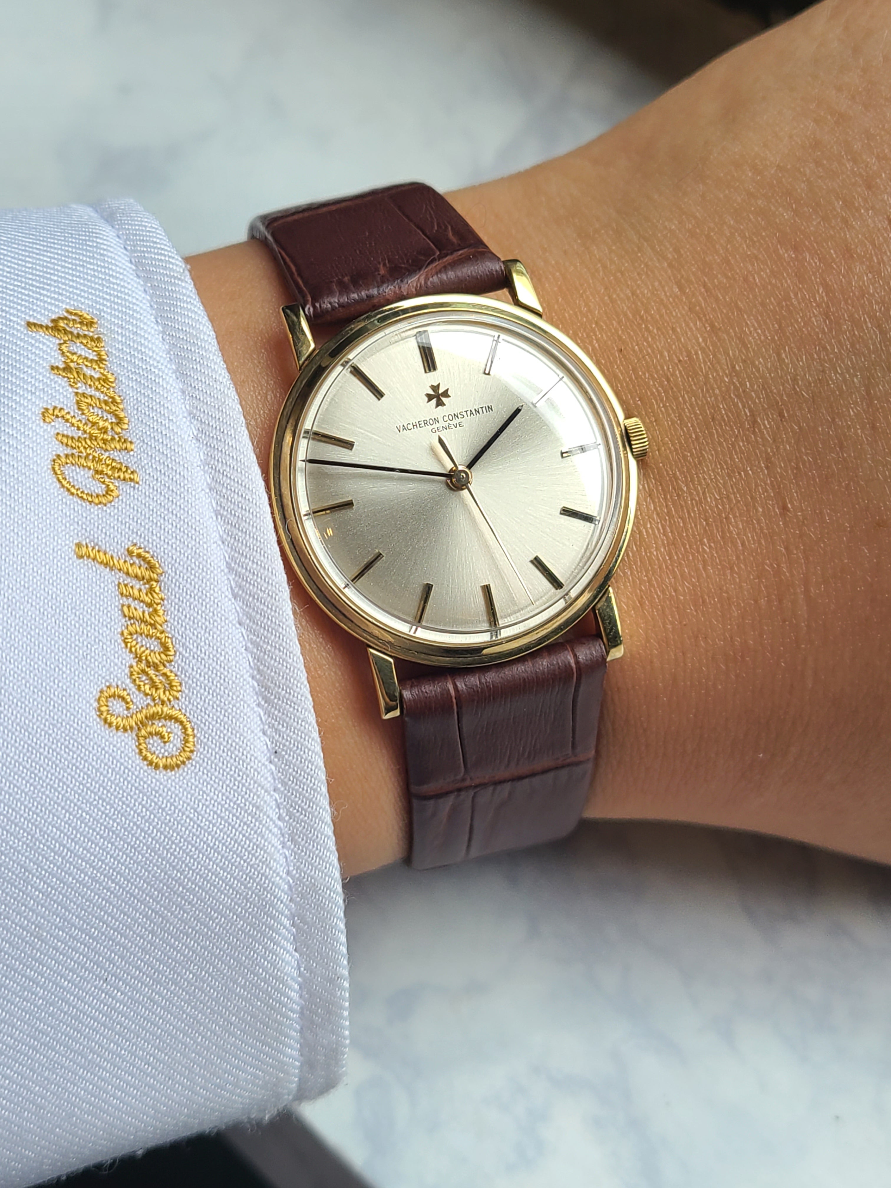 Vacheron Constantin Patrimony 18K YG 바쉐론콘스탄틴 패트리모니 실버 다이얼 18K 금통