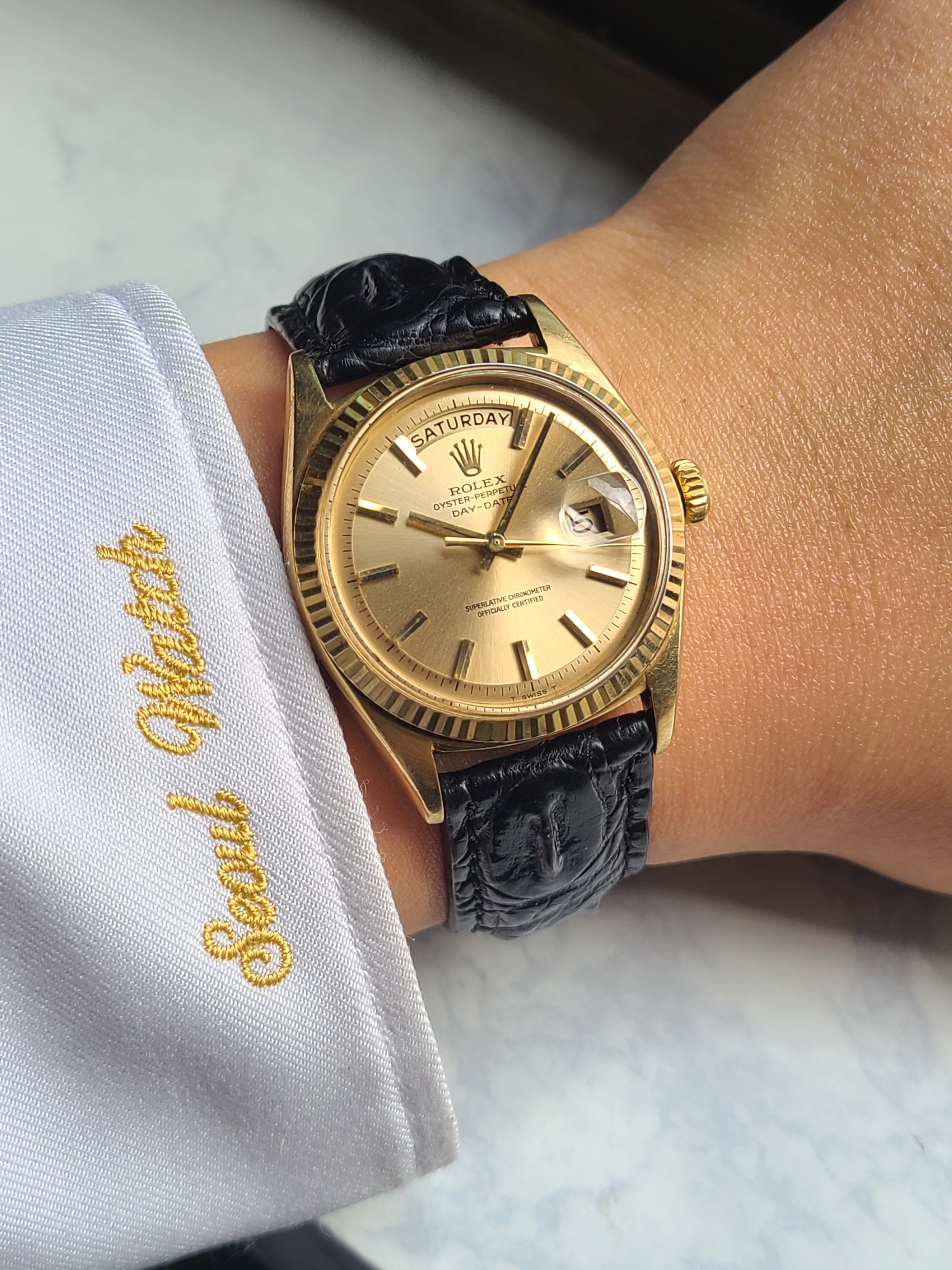Rolex Day-Date 36 18K Solid YG Vintage 롤렉스 데이데이트 36 샴페인골드 18K 옐로우골드 금통 빈티지