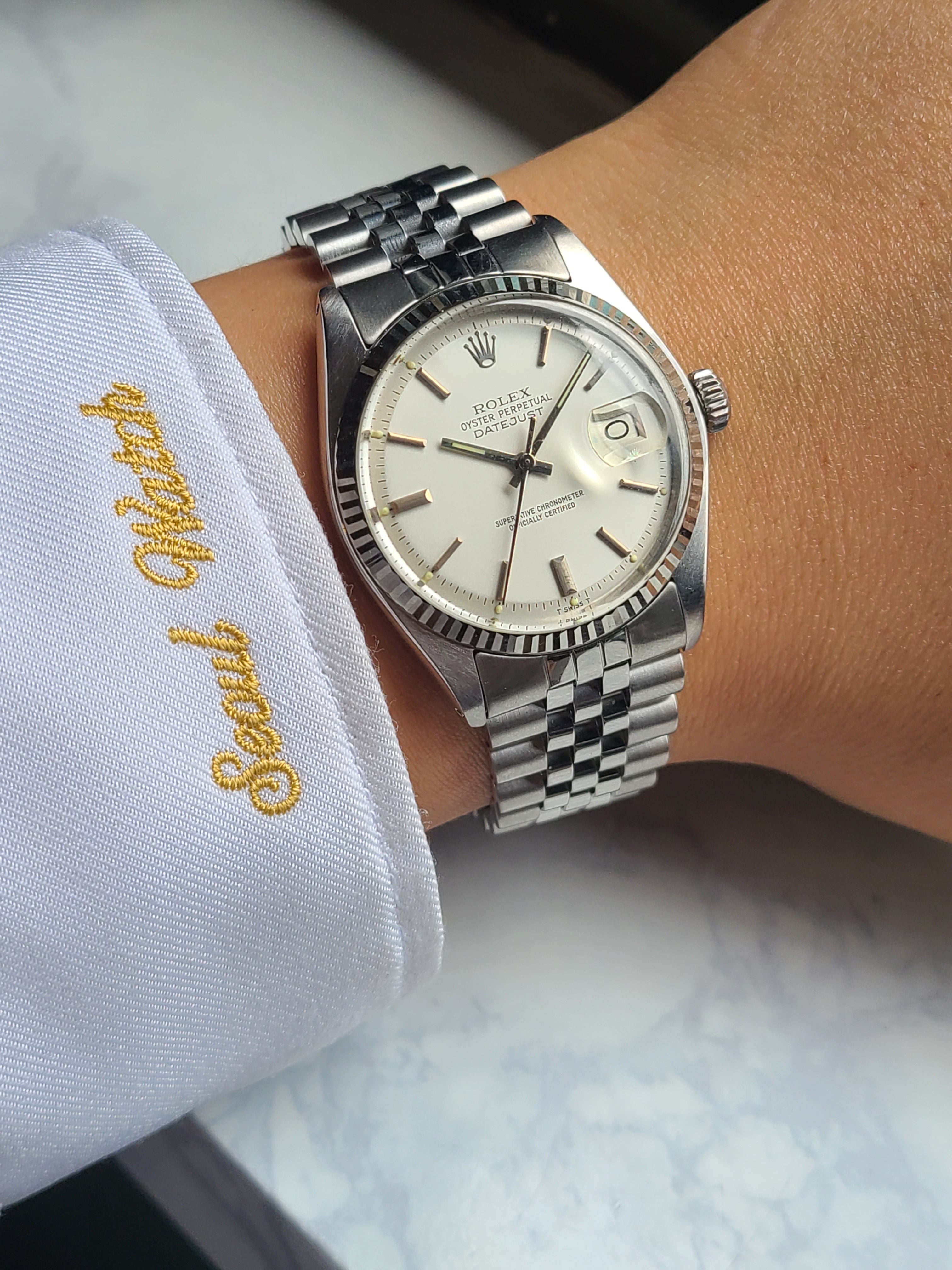 Rolex Datejust Silver Vintage 롤렉스 데이저스트 36 실버 올제치 순정 소장용 빈티지