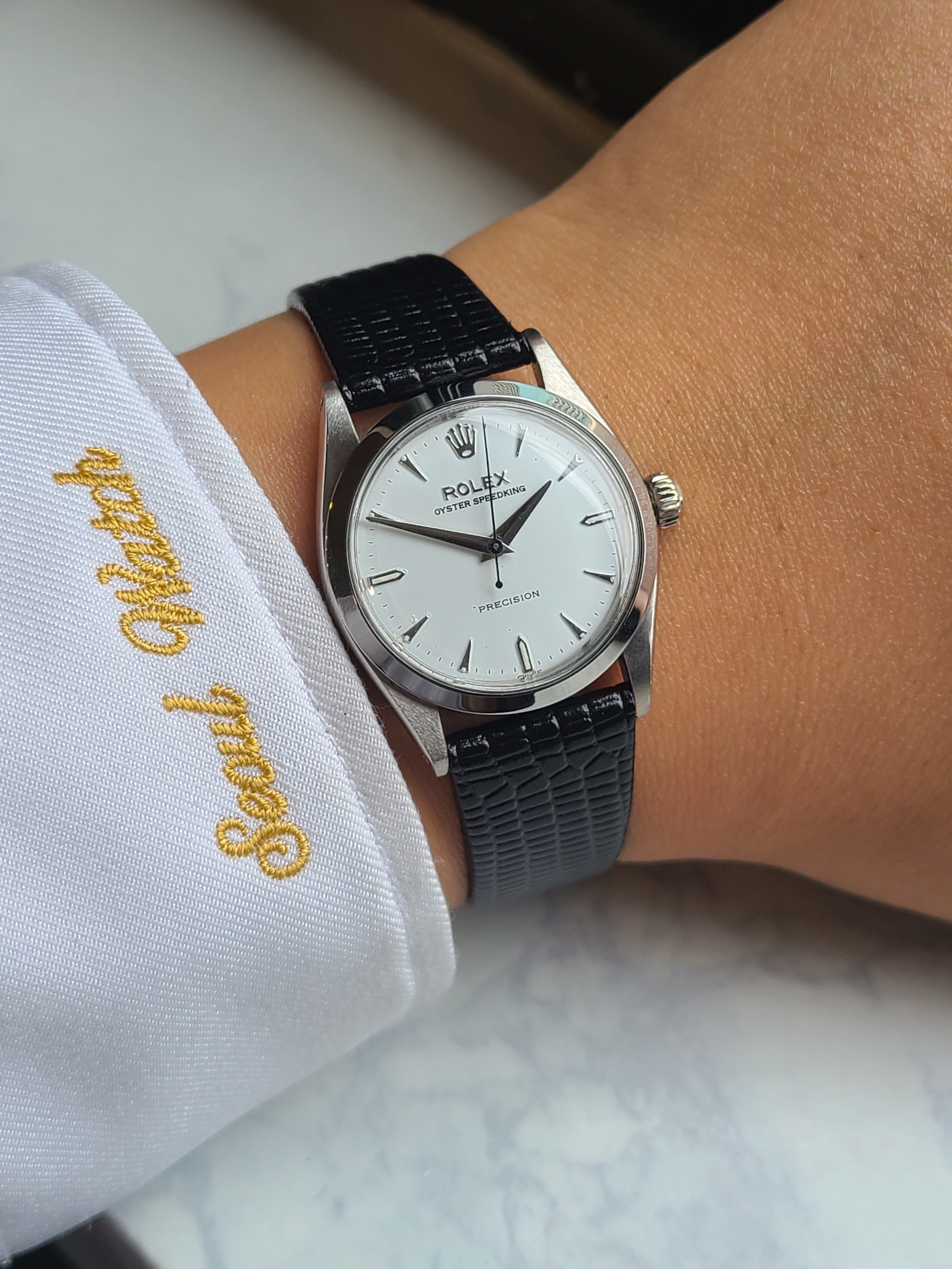 Rolex Oyster Speedking 31 White Color 롤렉스 오이스터 스피드킹 화이트다이얼 31 빈티지
